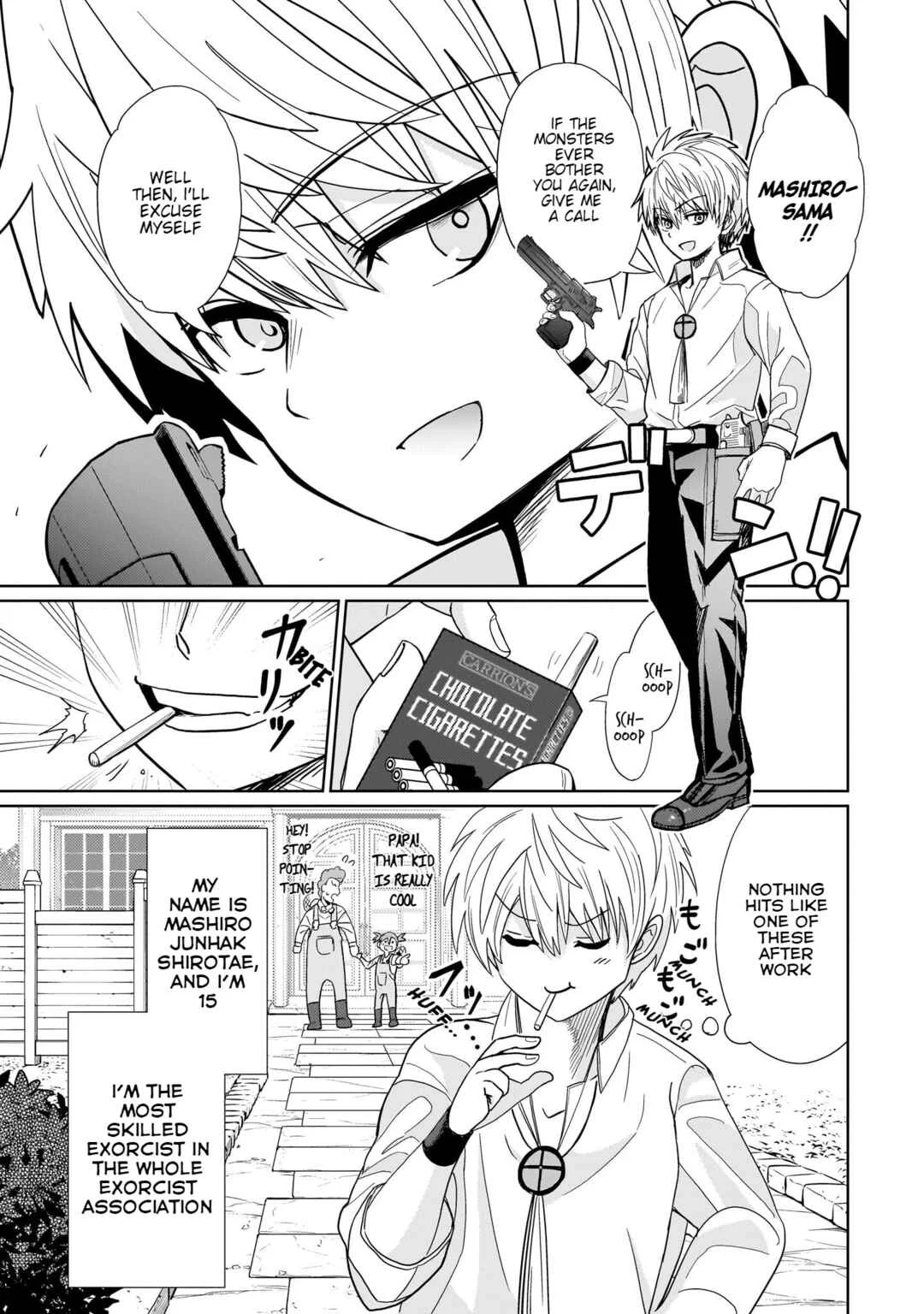 Exorcist wa Midara ni Aragau Chapter 1: Request #1 - Page 10