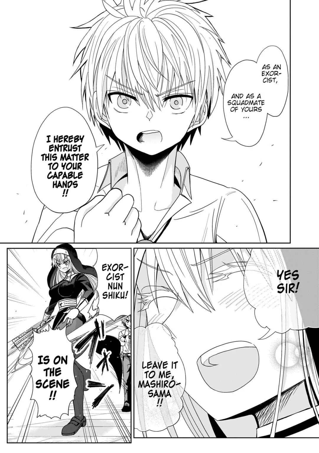 Exorcist wa Midara ni Aragau Chapter 1: Request #1 - Page 36