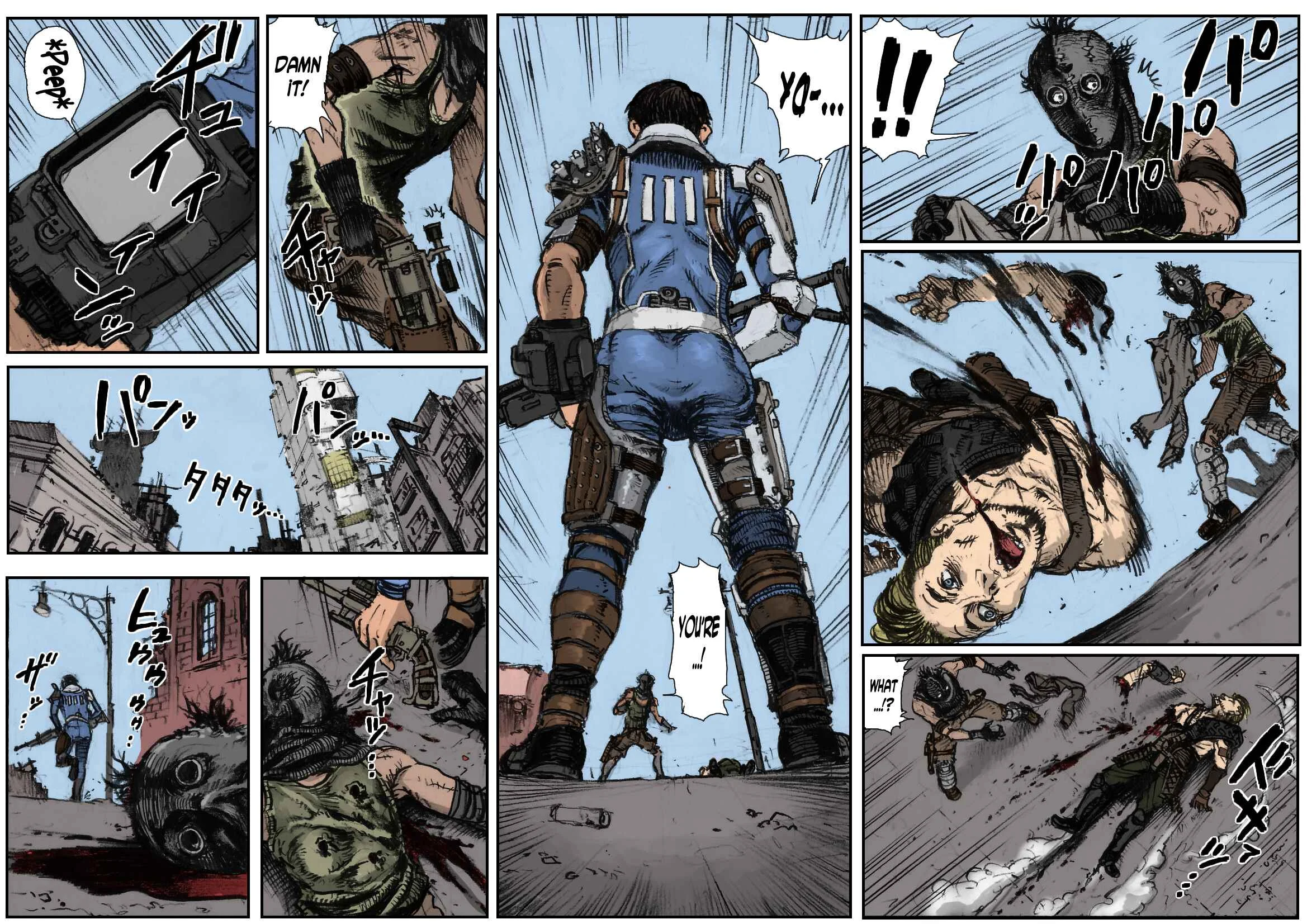 Fallout - KILL'EM ALL! (Doujinshi) Chapter 1: KILL'EM ALL! [Colored] - Page 3