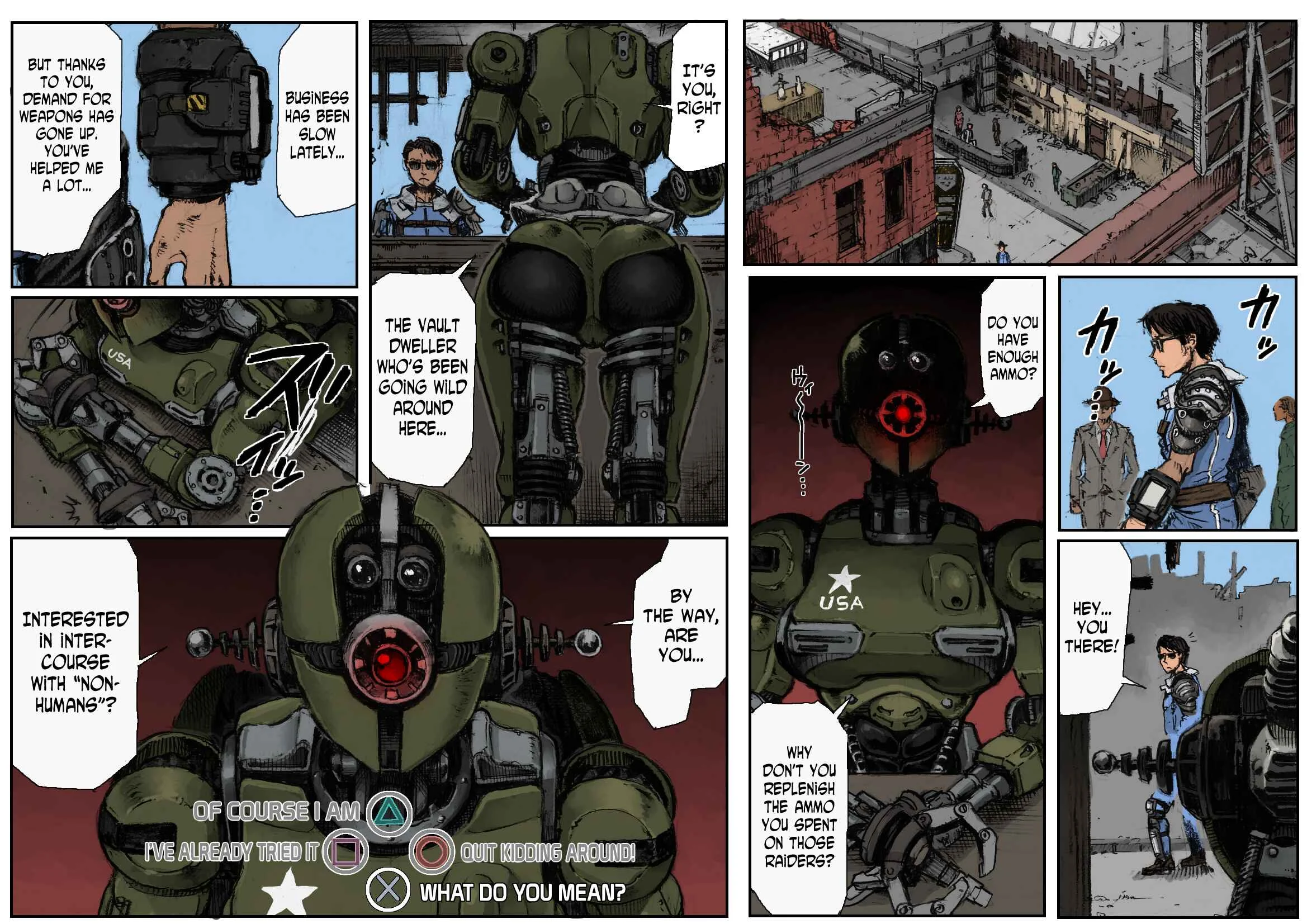 Fallout - KILL'EM ALL! (Doujinshi) Chapter 1: KILL'EM ALL! [Colored] - Page 4