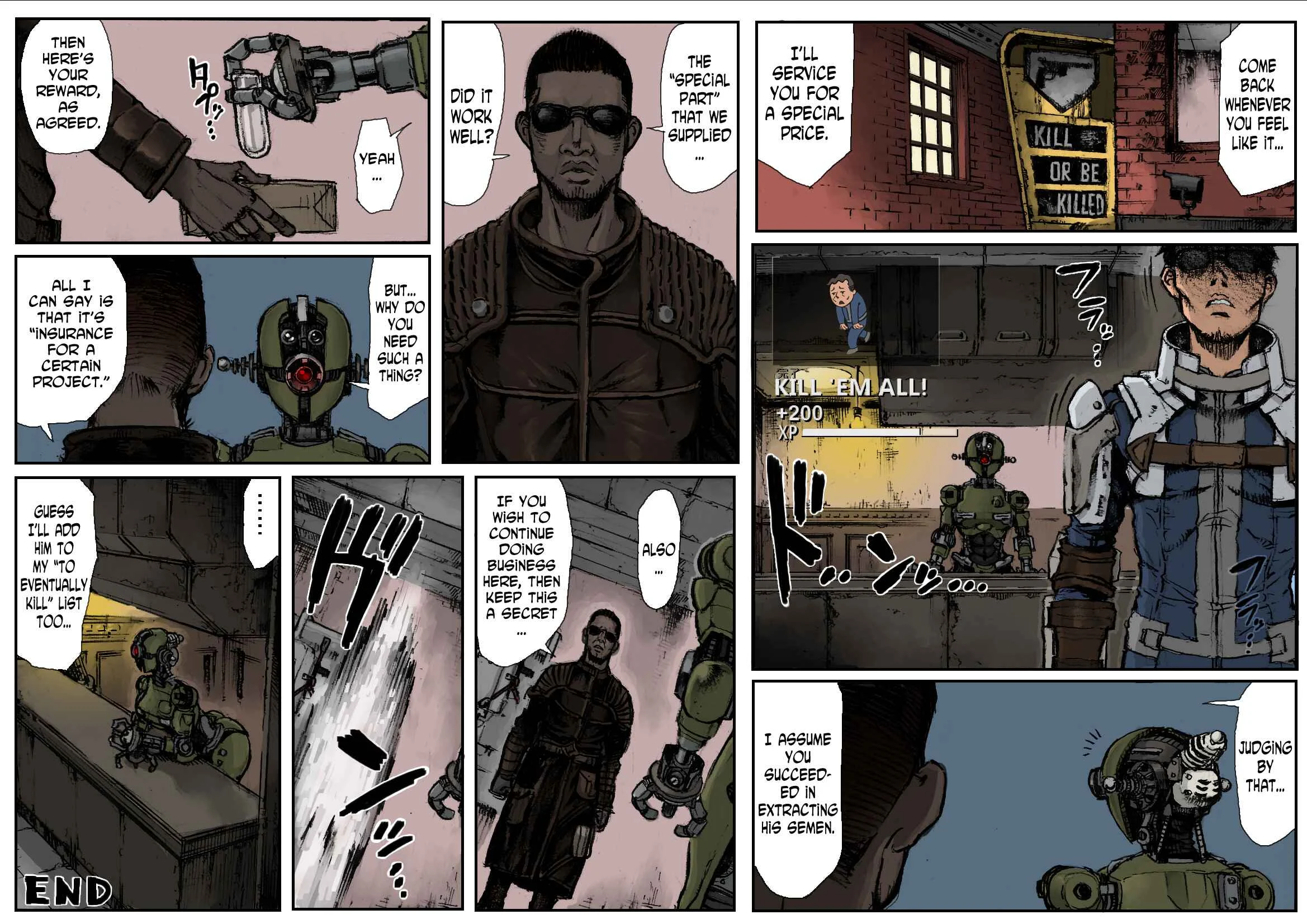 Fallout - KILL'EM ALL! (Doujinshi) Chapter 1: KILL'EM ALL! [Colored] - Page 13