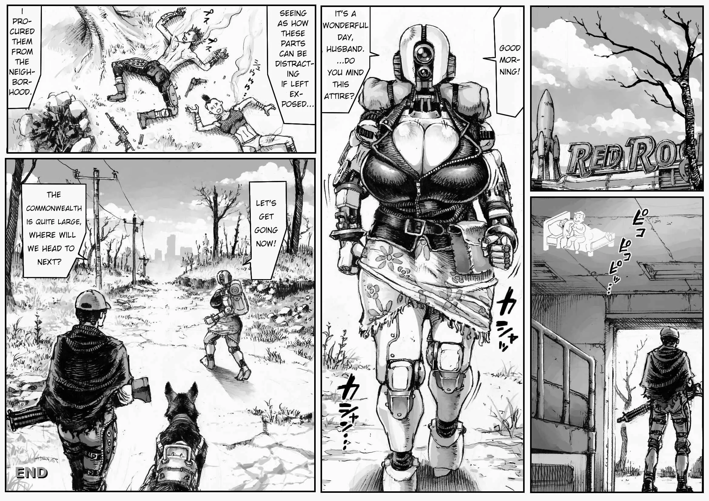 Fallout - KILL'EM ALL! (Doujinshi) Chapter 2: MECHANICAL TEMPTS - Page 18