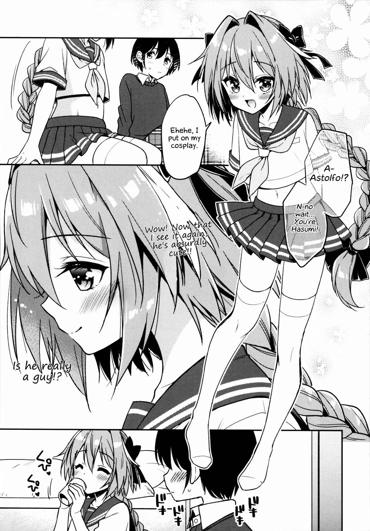 Fate/Grand Order - Astolfo Cos no Kouhai♂ (Doujinshi) Chapter 1 - Page 8