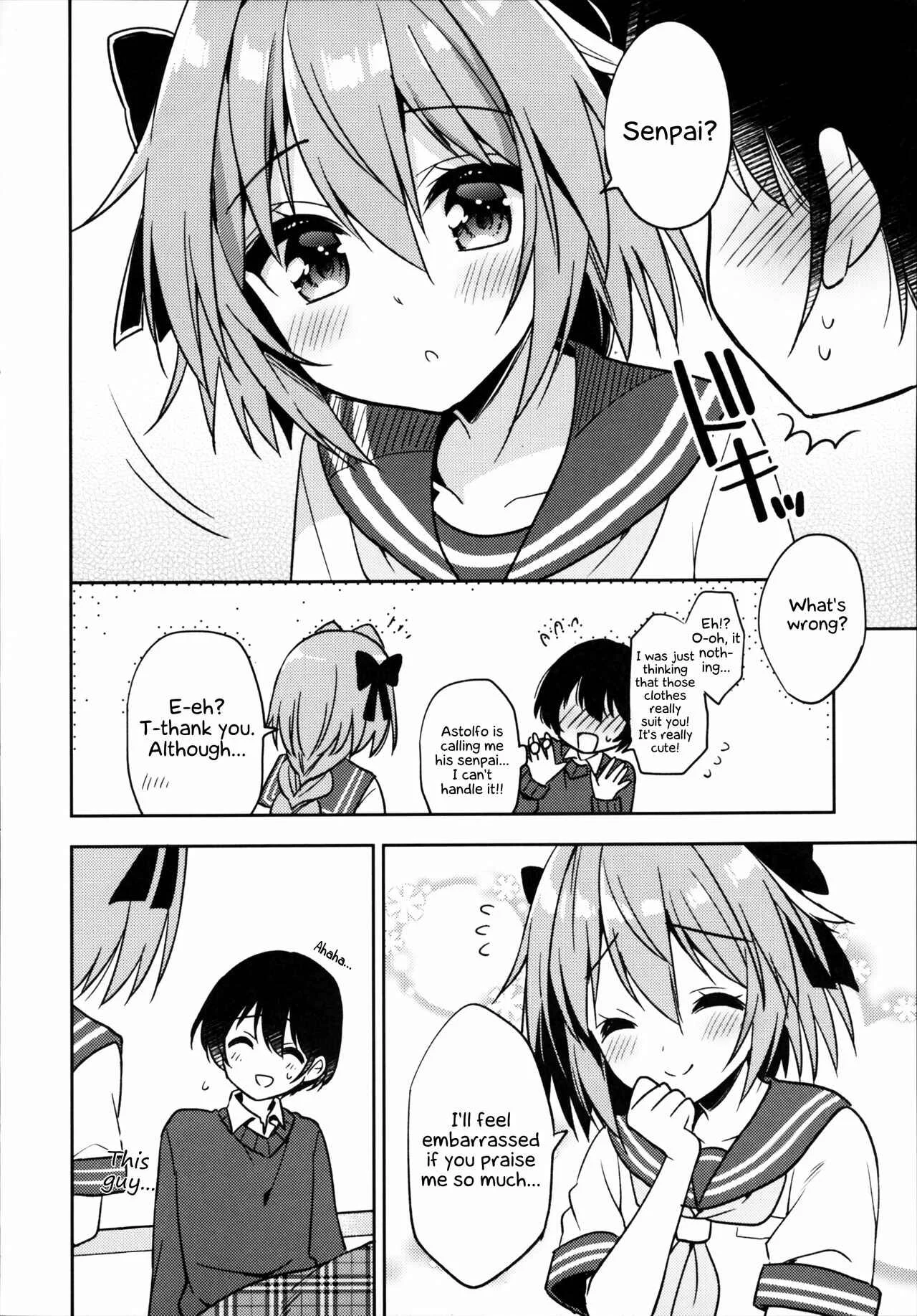 Fate/Grand Order - Astolfo Cos no Kouhai♂ (Doujinshi) Chapter 1 - Page 9