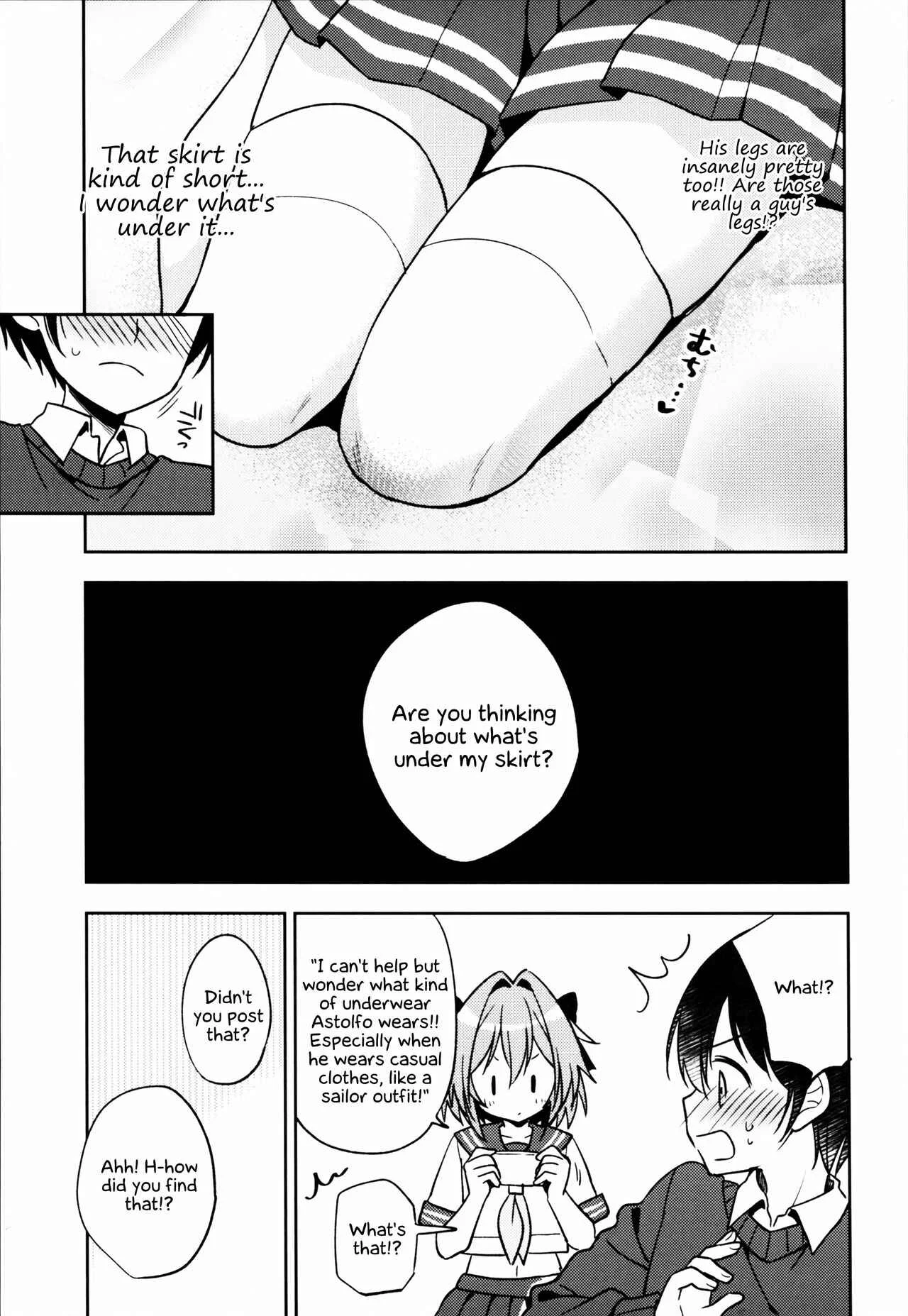 Fate/Grand Order - Astolfo Cos no Kouhai♂ (Doujinshi) Chapter 1 - Page 10