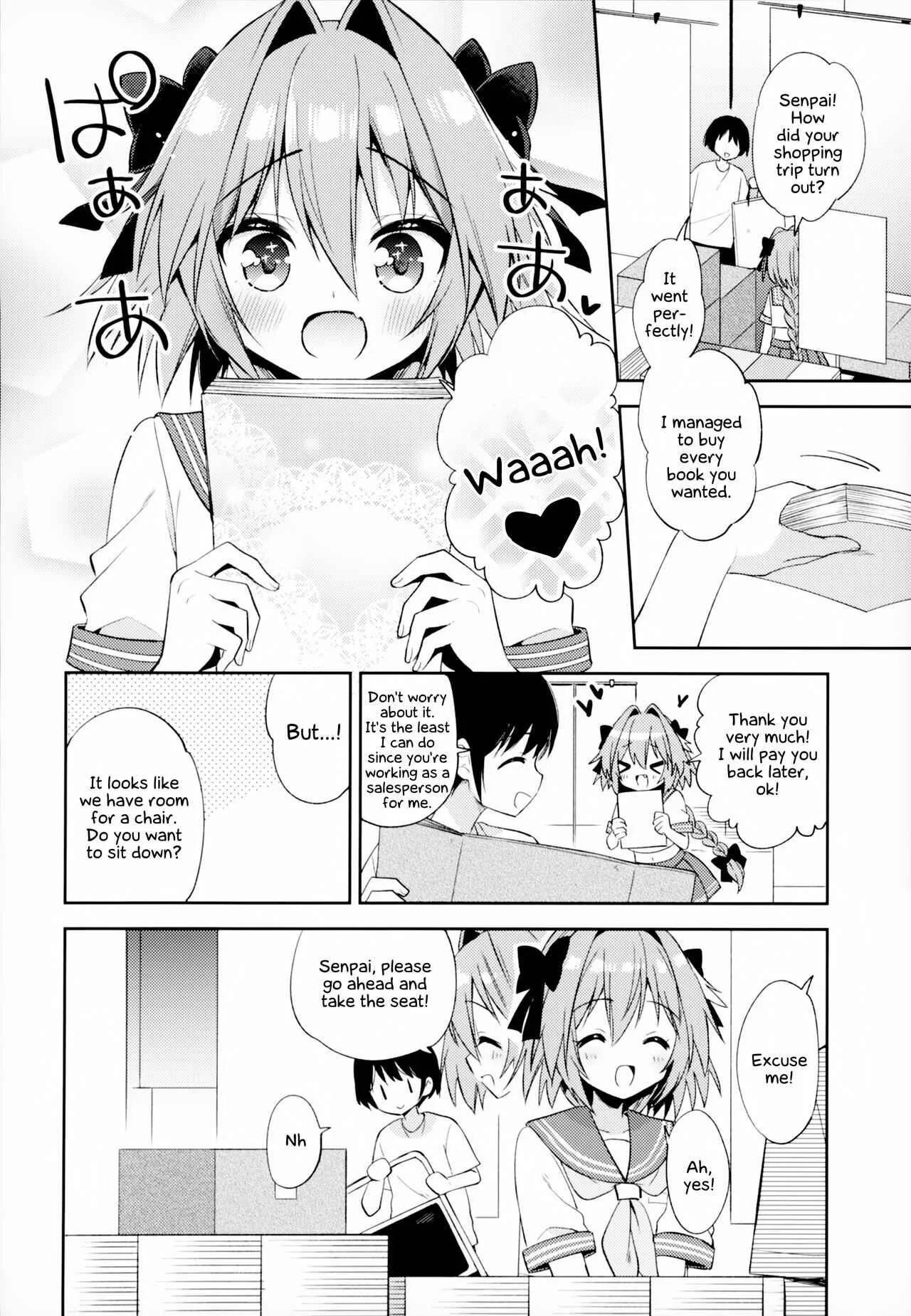 Fate/Grand Order - Astolfo Cos no Kouhai♂ (Doujinshi) Chapter 3 - Page 7