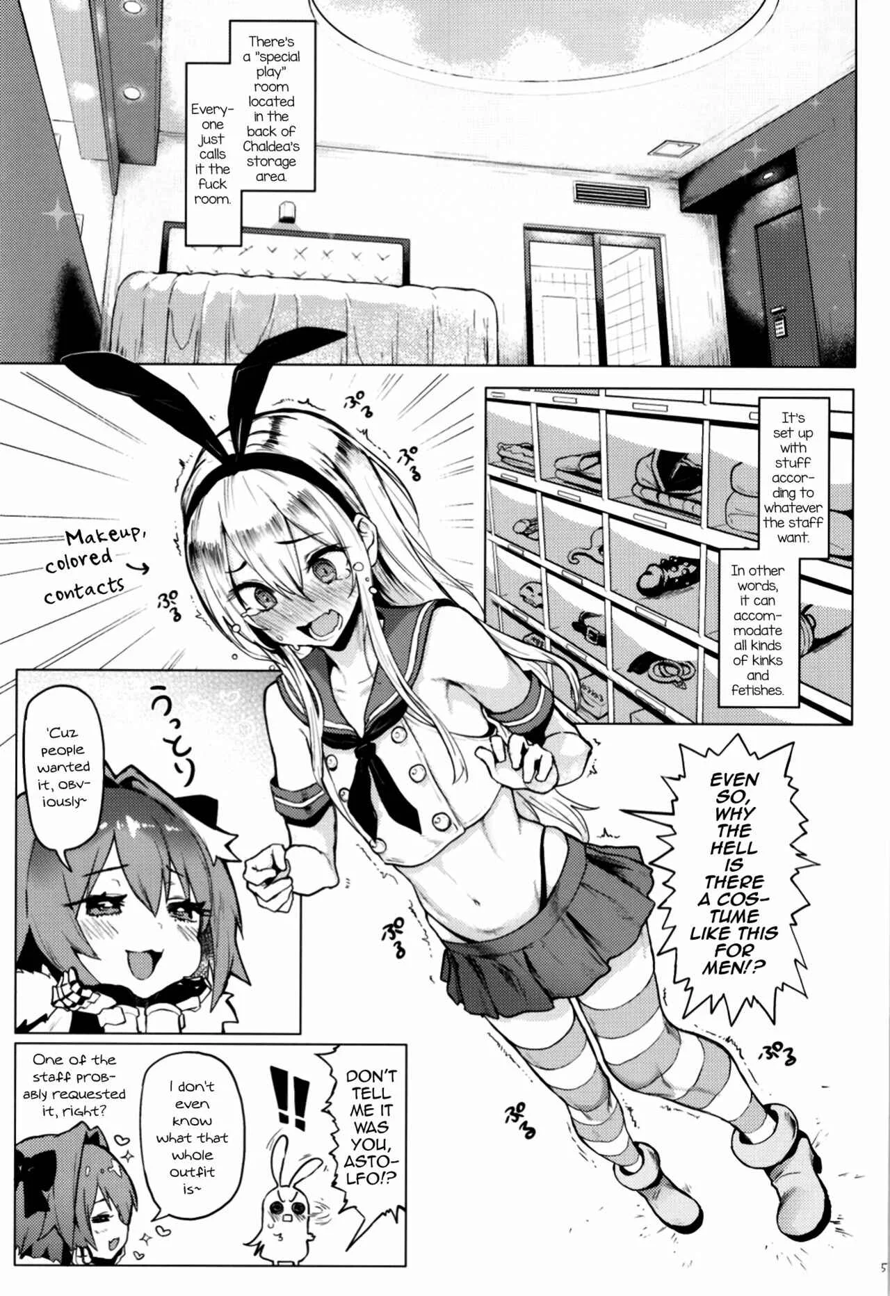 Fate/Grand Order - Astolfo x Astolfo (Doujinshi) Chapter 1: Oneshot - Page 5
