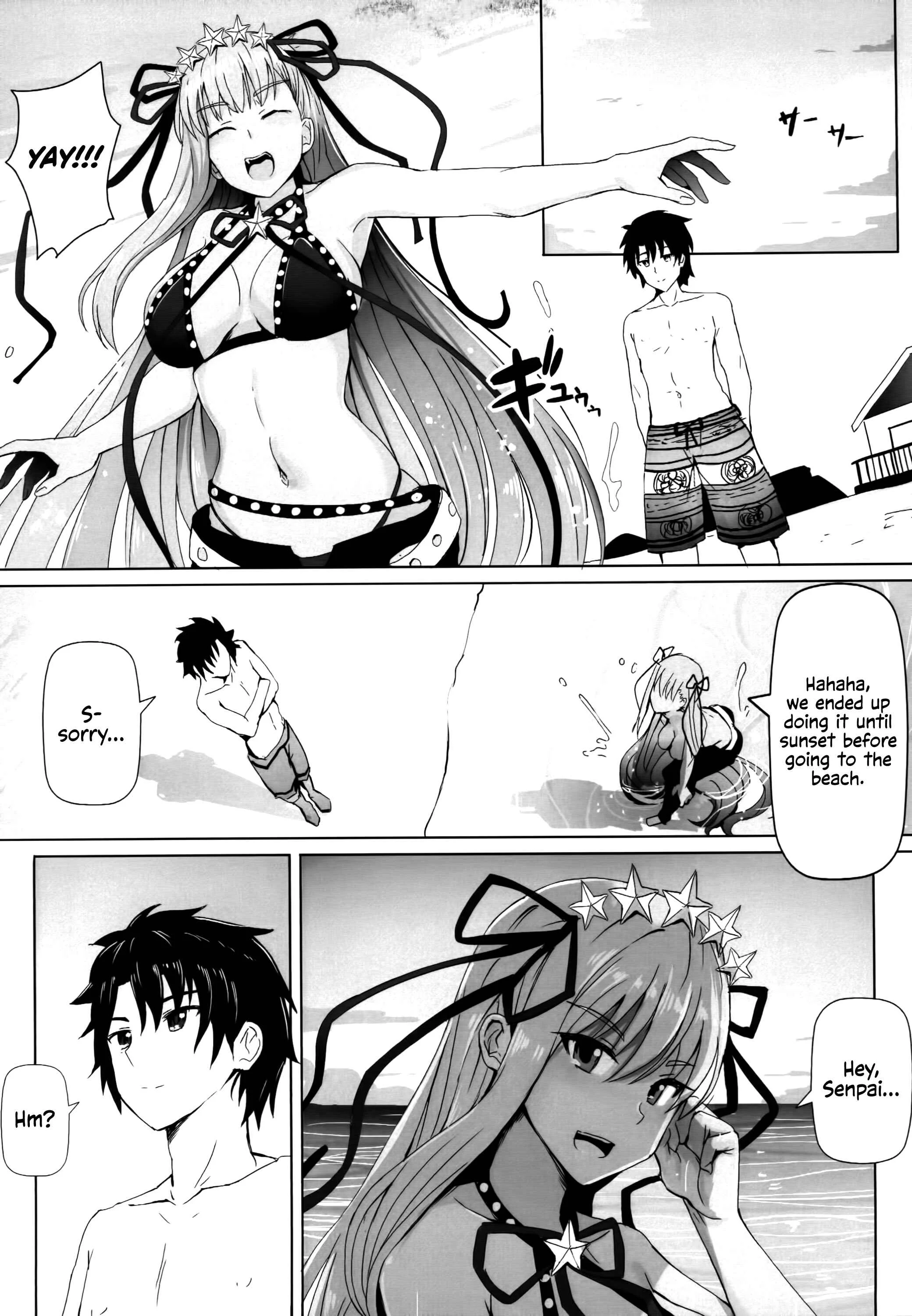 Fate/Grand Order - Boku to BB-chan no Doujin Shuzai (Doujinshi) Chapter 1 - Page 13