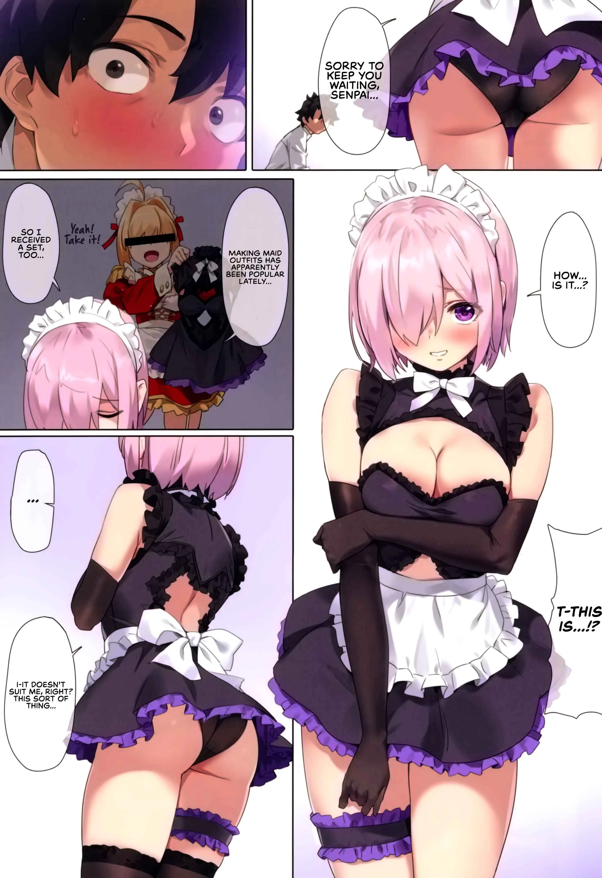 Fate/Grand Order - Chaldea Maid #Mash (Doujinshi) Chapter 1 - Page 4