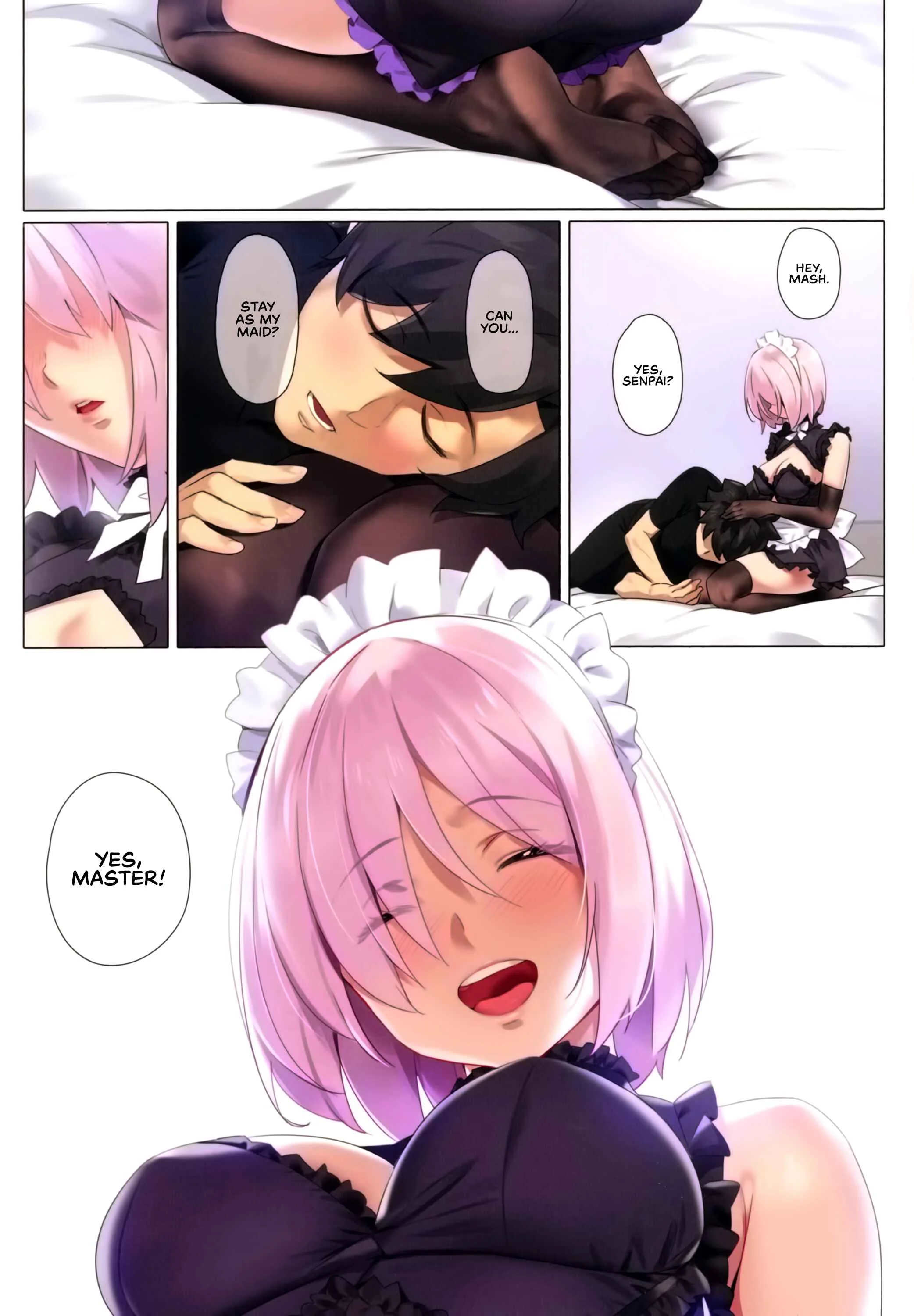 Fate/Grand Order - Chaldea Maid #Mash (Doujinshi) Chapter 1 - Page 17