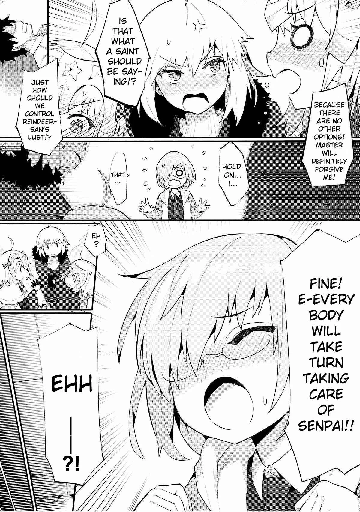 Fate/Grand Order - Chaldea Shiki Seiyoku Shori System ~Kouhai to Seijo-tachi no Baai~ (Doujinshi) Chapter 1 - Page 5
