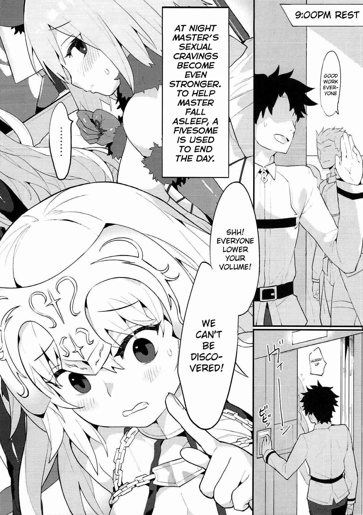 Fate/Grand Order - Chaldea Shiki Seiyoku Shori System ~Kouhai to Seijo-tachi no Baai~ (Doujinshi) Chapter 1 - Page 19
