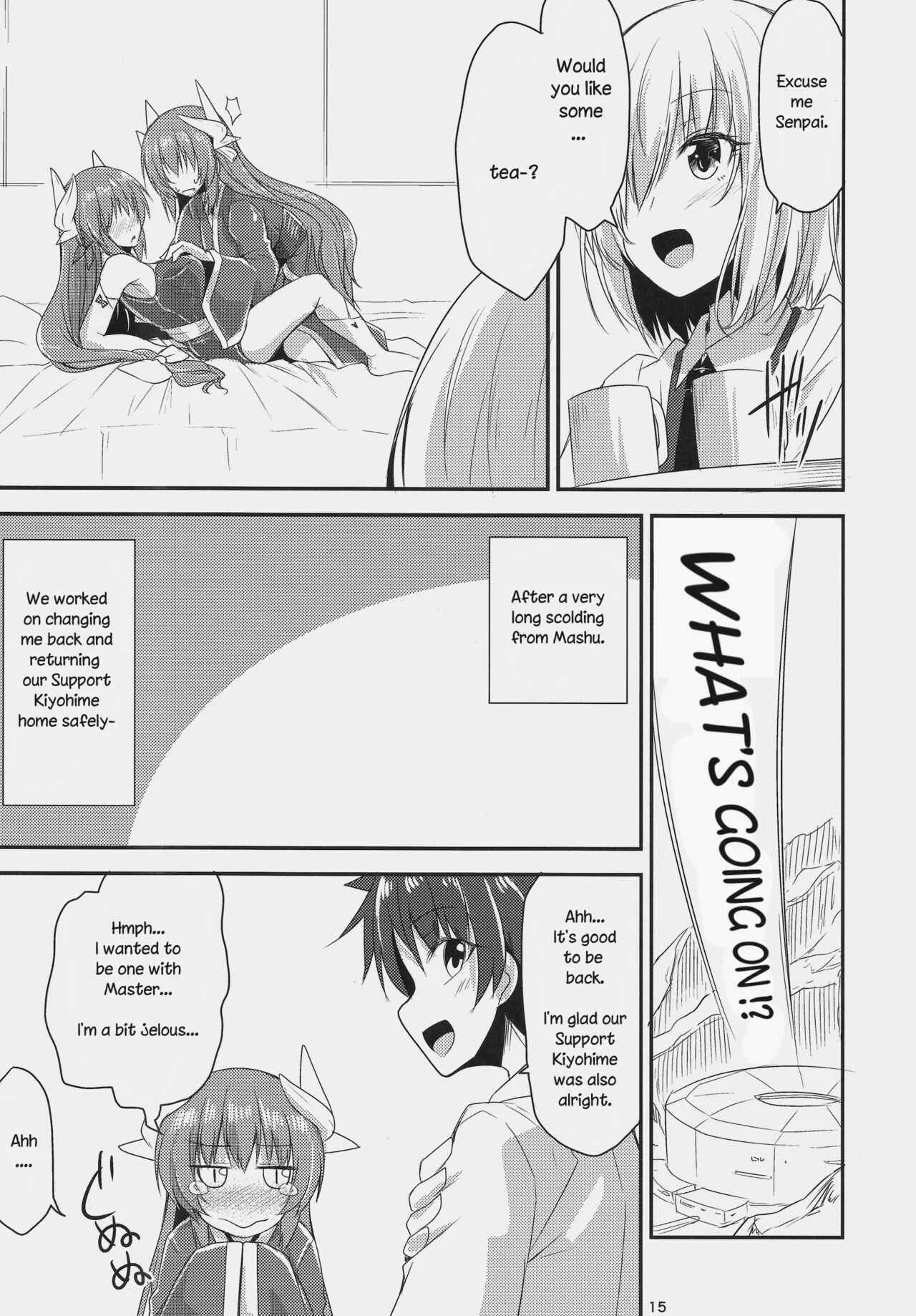 Fate/Grand Order - Gudao IN Kiyohii! (Doujinshi) Chapter 1: Oneshot - Page 14