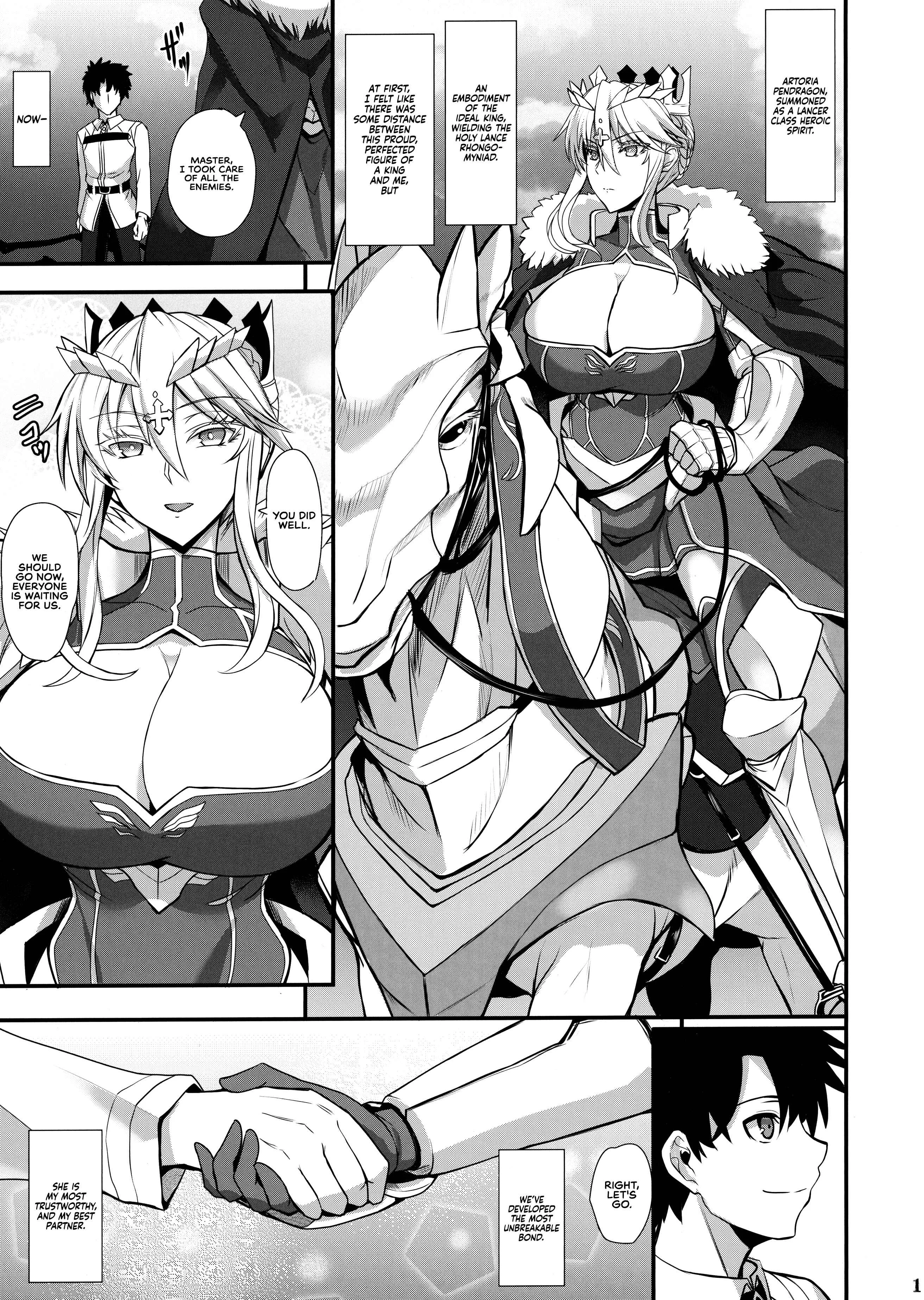 Fate Grand Order - Itoshi no Ecchi na Kishiou-sama (Doujinshi) Chapter 1 - Page 3