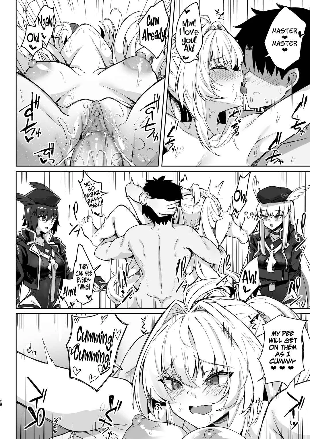 Fate/Grand Order - Manatsu no Chaldea Summer Vacation (Doujinshi) Chapter 1: Chaldea Midsummer Vacation - Lady Avalon Edition (Decensored) - Page 28