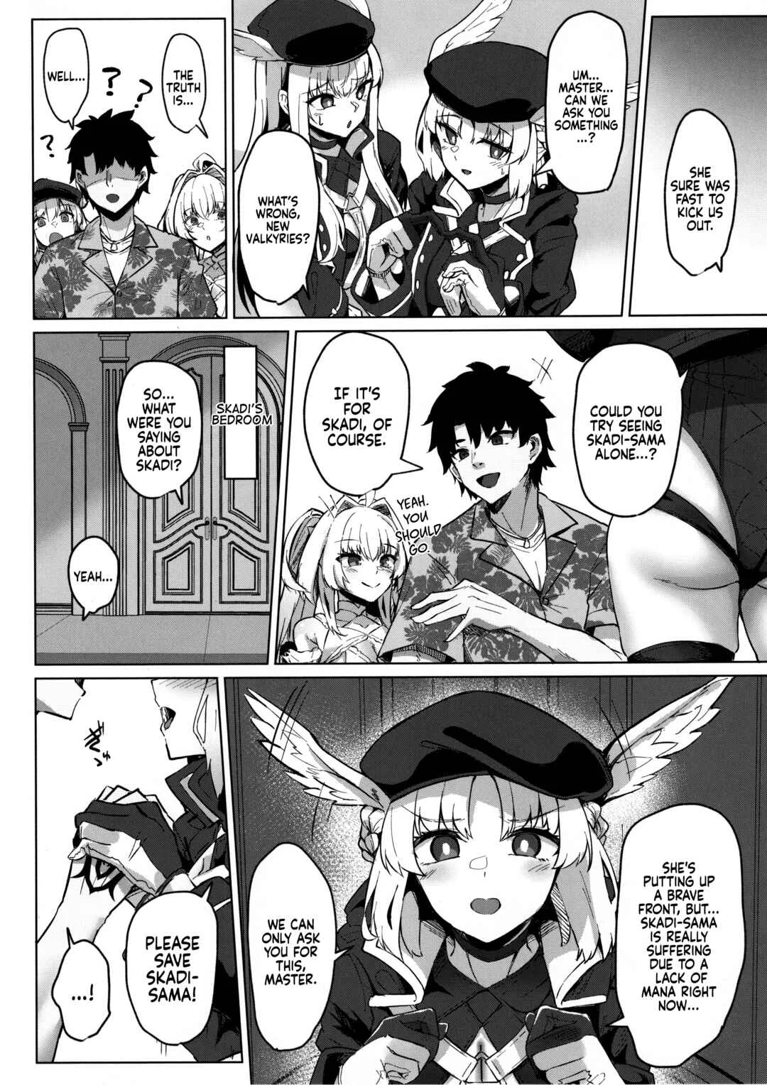 Fate/Grand Order - Manatsu no Chaldea Summer Vacation (Doujinshi) Chapter 2: A Book About Marrying and Mana Transferring with Bride Skadi - Page 6