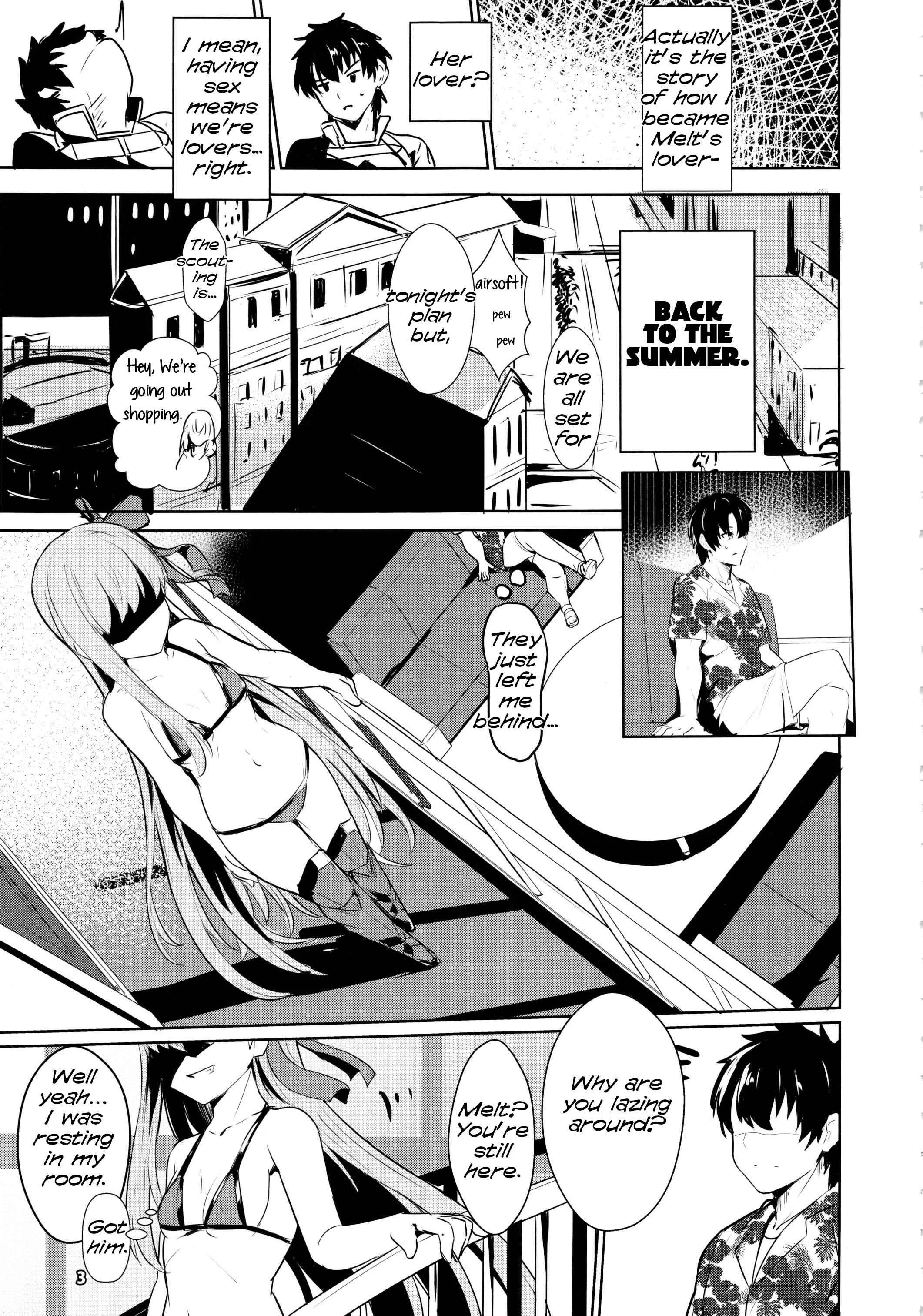 Fate/Grand Order - Sabahon in case of Meltryllis (Doujinshi) Chapter 1 - Page 4