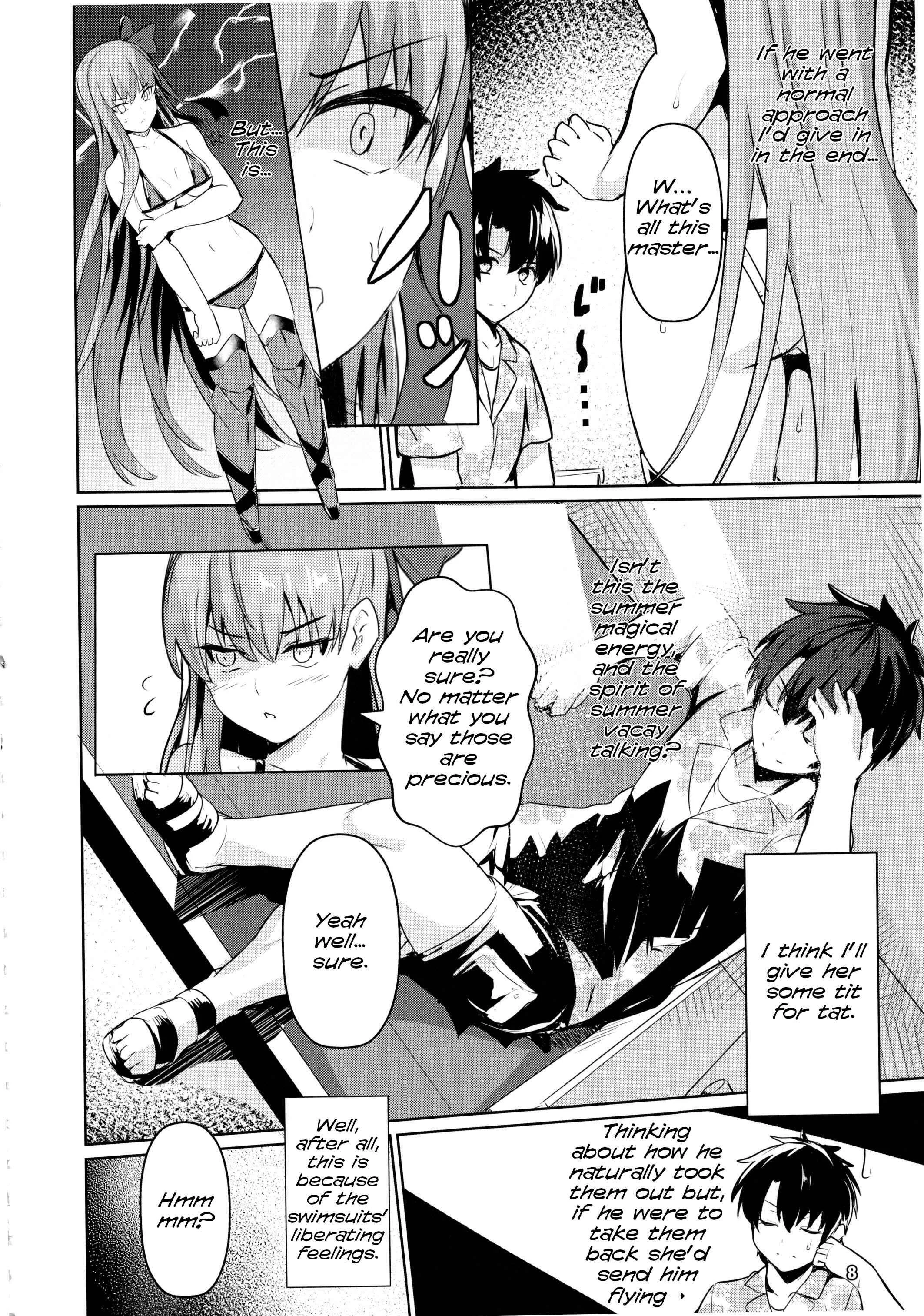 Fate/Grand Order - Sabahon in case of Meltryllis (Doujinshi) Chapter 1 - Page 9