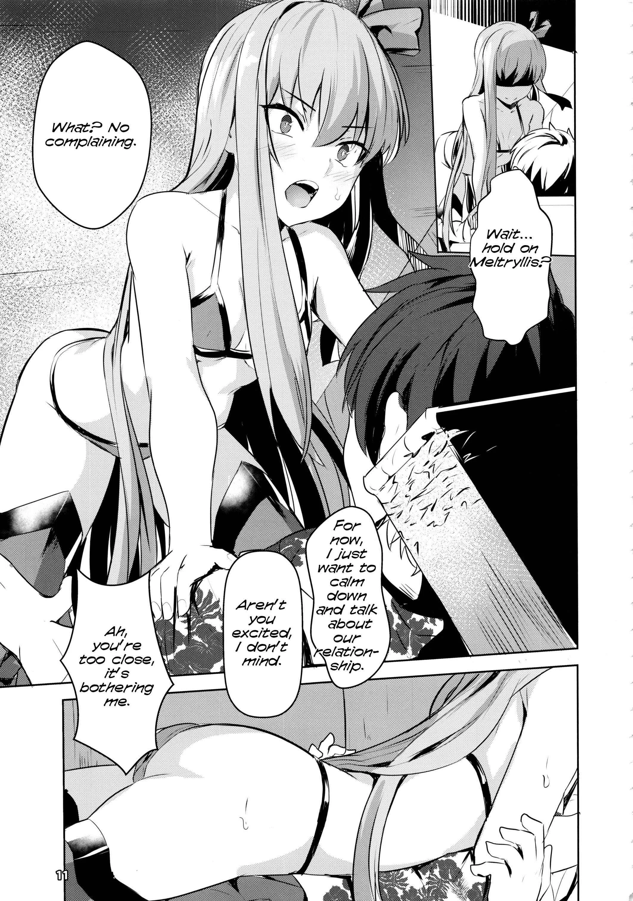 Fate/Grand Order - Sabahon in case of Meltryllis (Doujinshi) Chapter 1 - Page 12