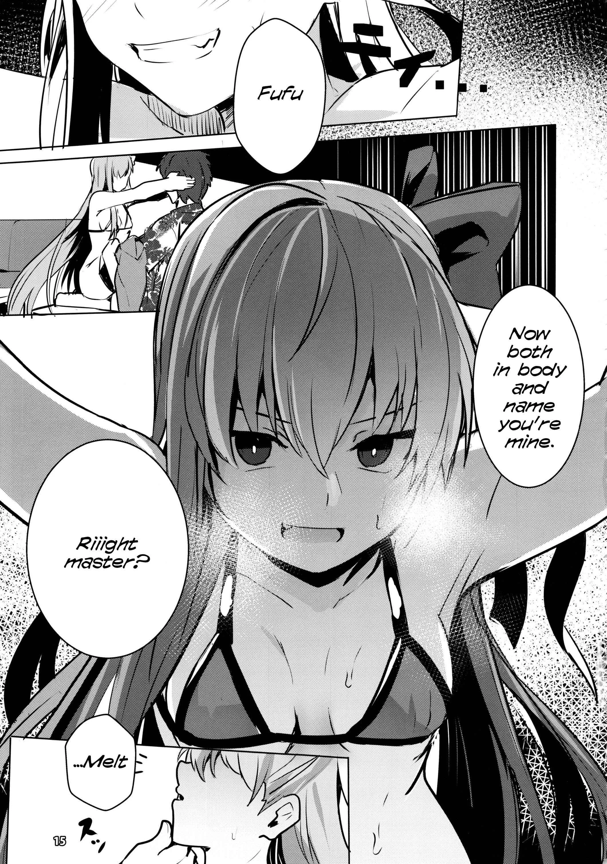 Fate/Grand Order - Sabahon in case of Meltryllis (Doujinshi) Chapter 1 - Page 16