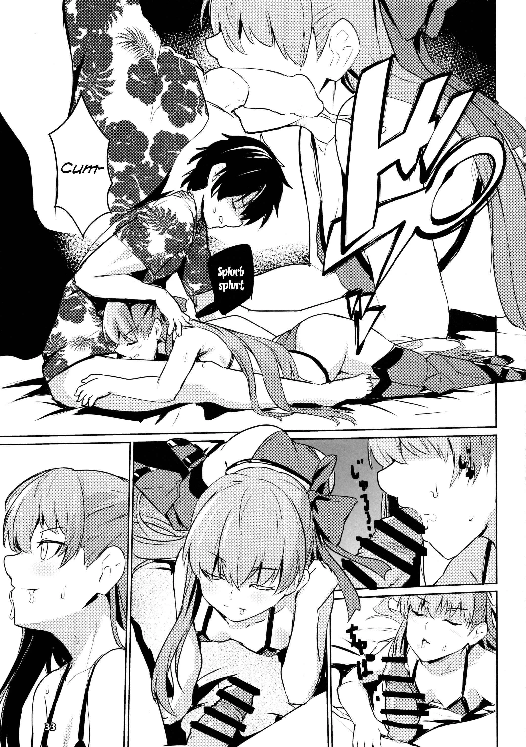 Fate/Grand Order - Sabahon in case of Meltryllis (Doujinshi) Chapter 1 - Page 34