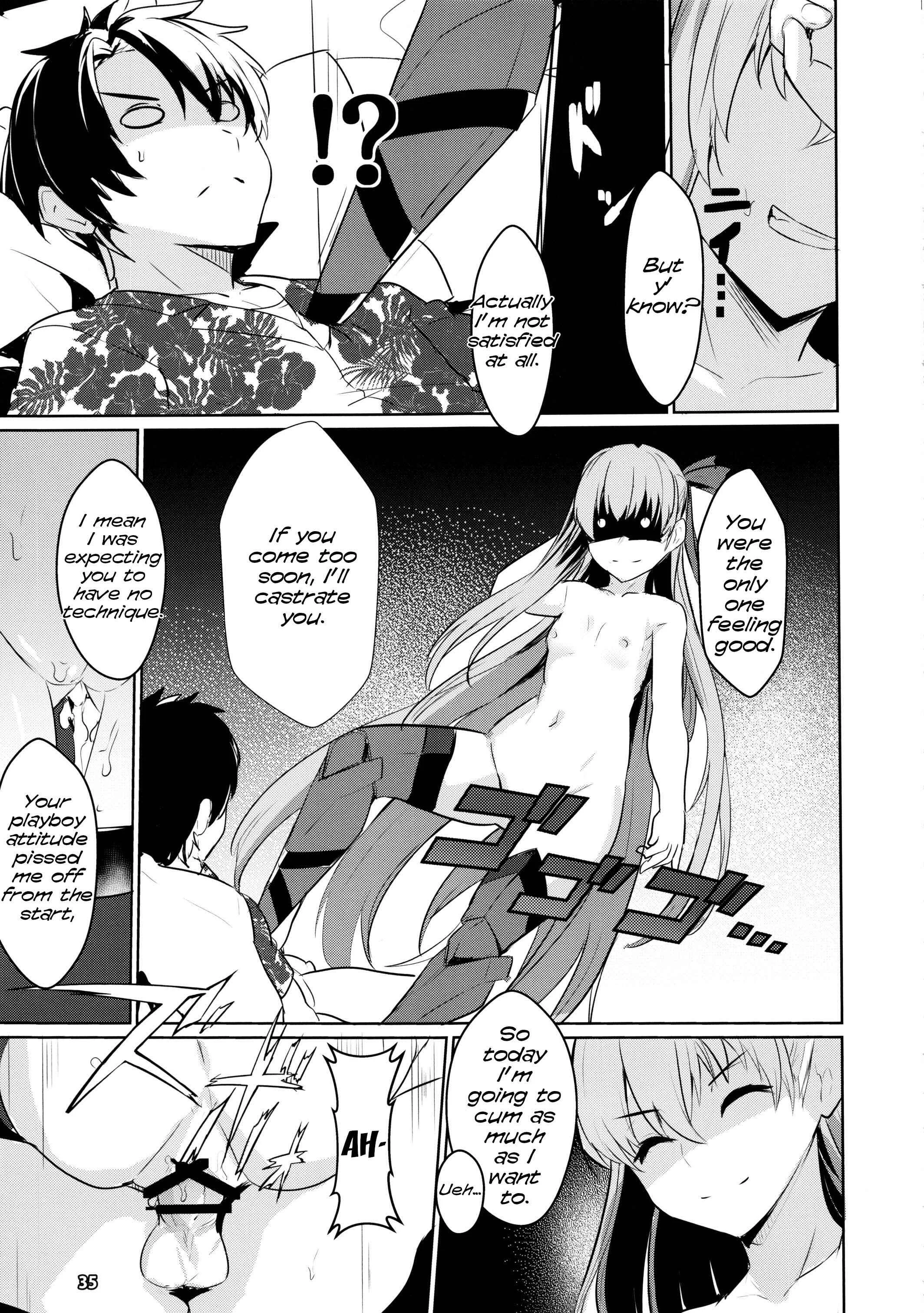 Fate/Grand Order - Sabahon in case of Meltryllis (Doujinshi) Chapter 1 - Page 36