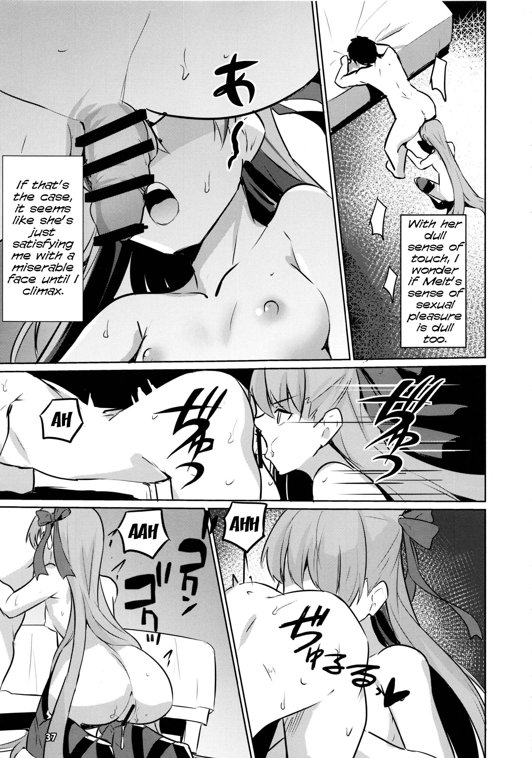 Fate/Grand Order - Sabahon in case of Meltryllis (Doujinshi) Chapter 1 - Page 38