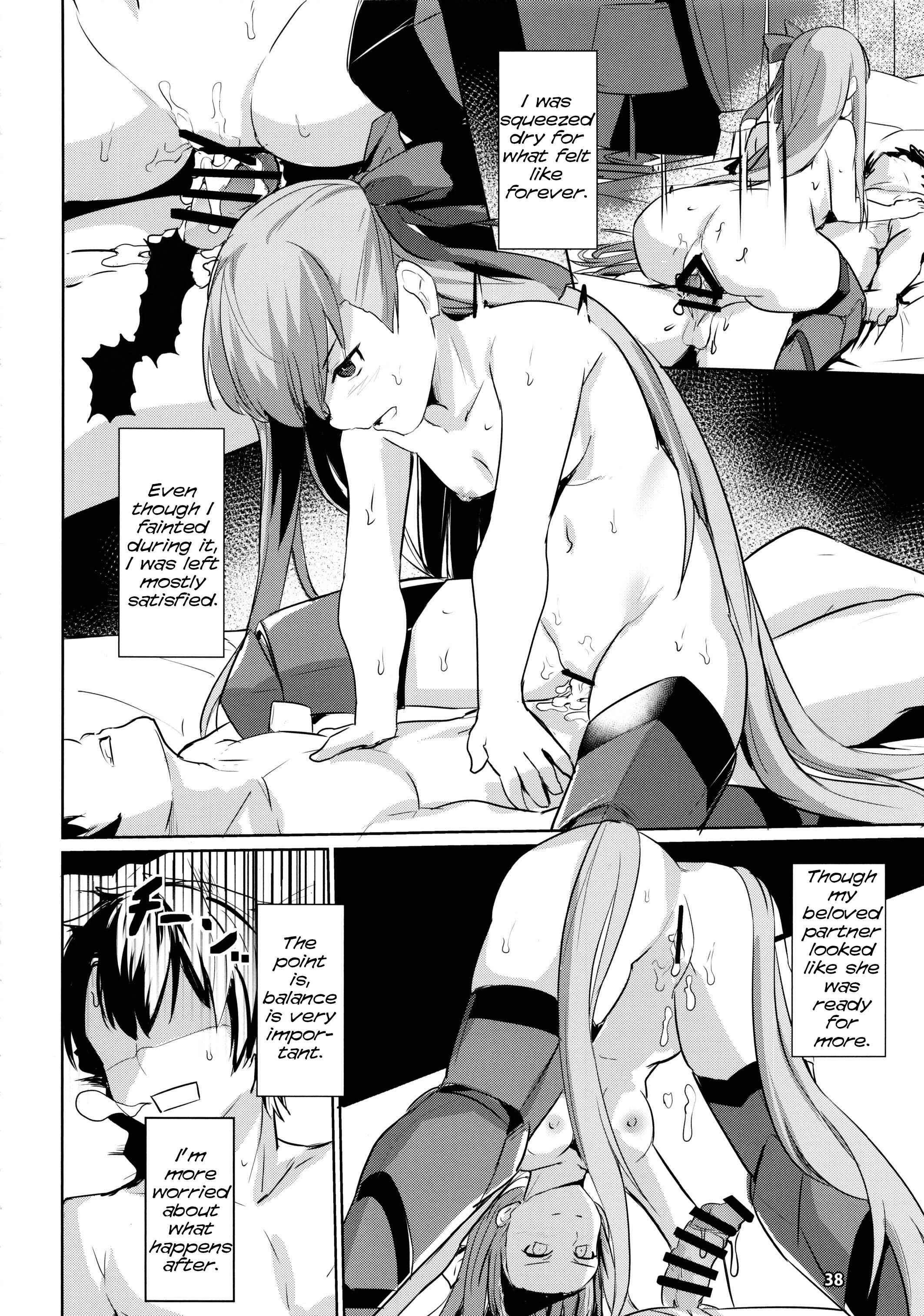 Fate/Grand Order - Sabahon in case of Meltryllis (Doujinshi) Chapter 1 - Page 39