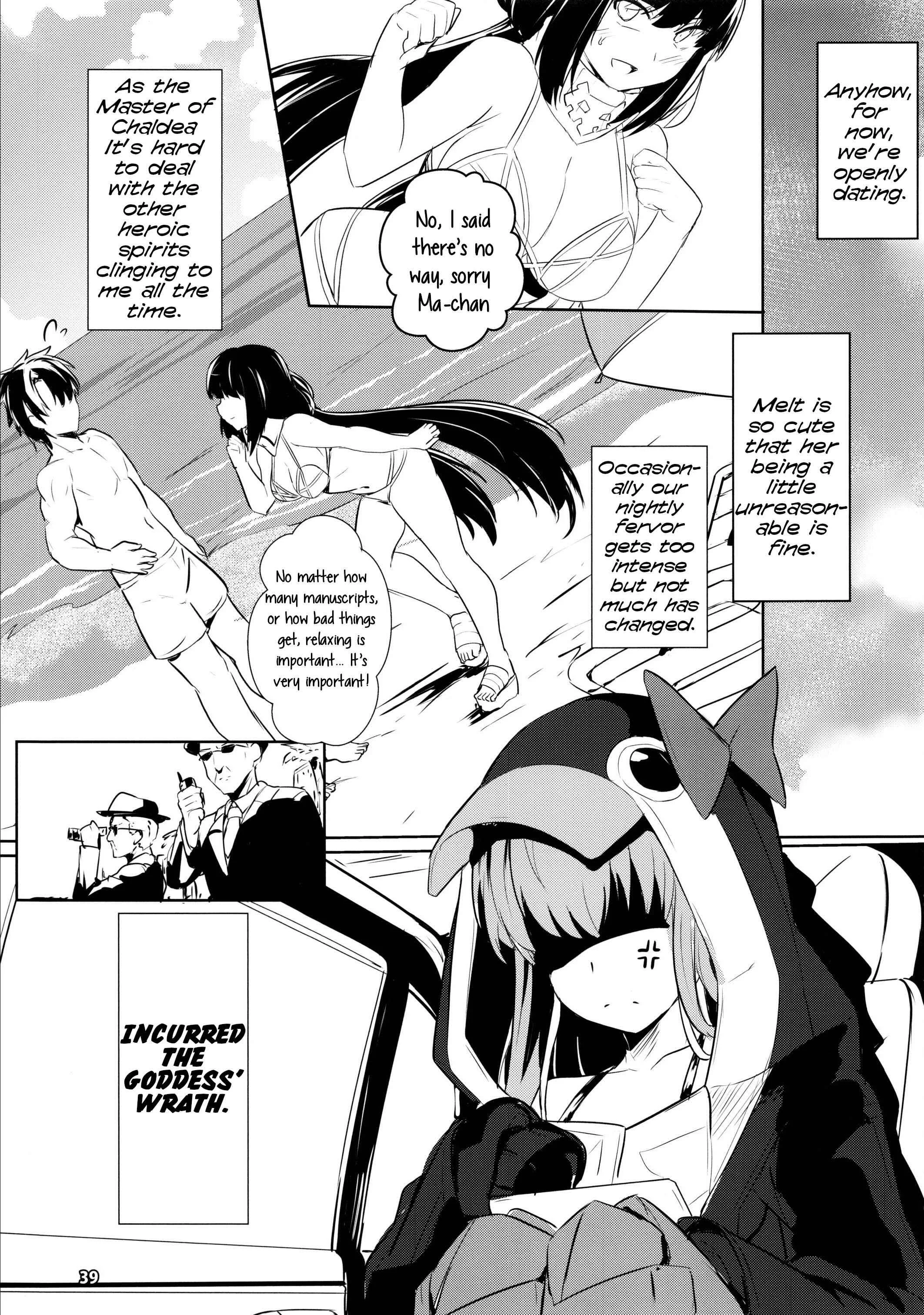 Fate/Grand Order - Sabahon in case of Meltryllis (Doujinshi) Chapter 1 - Page 40