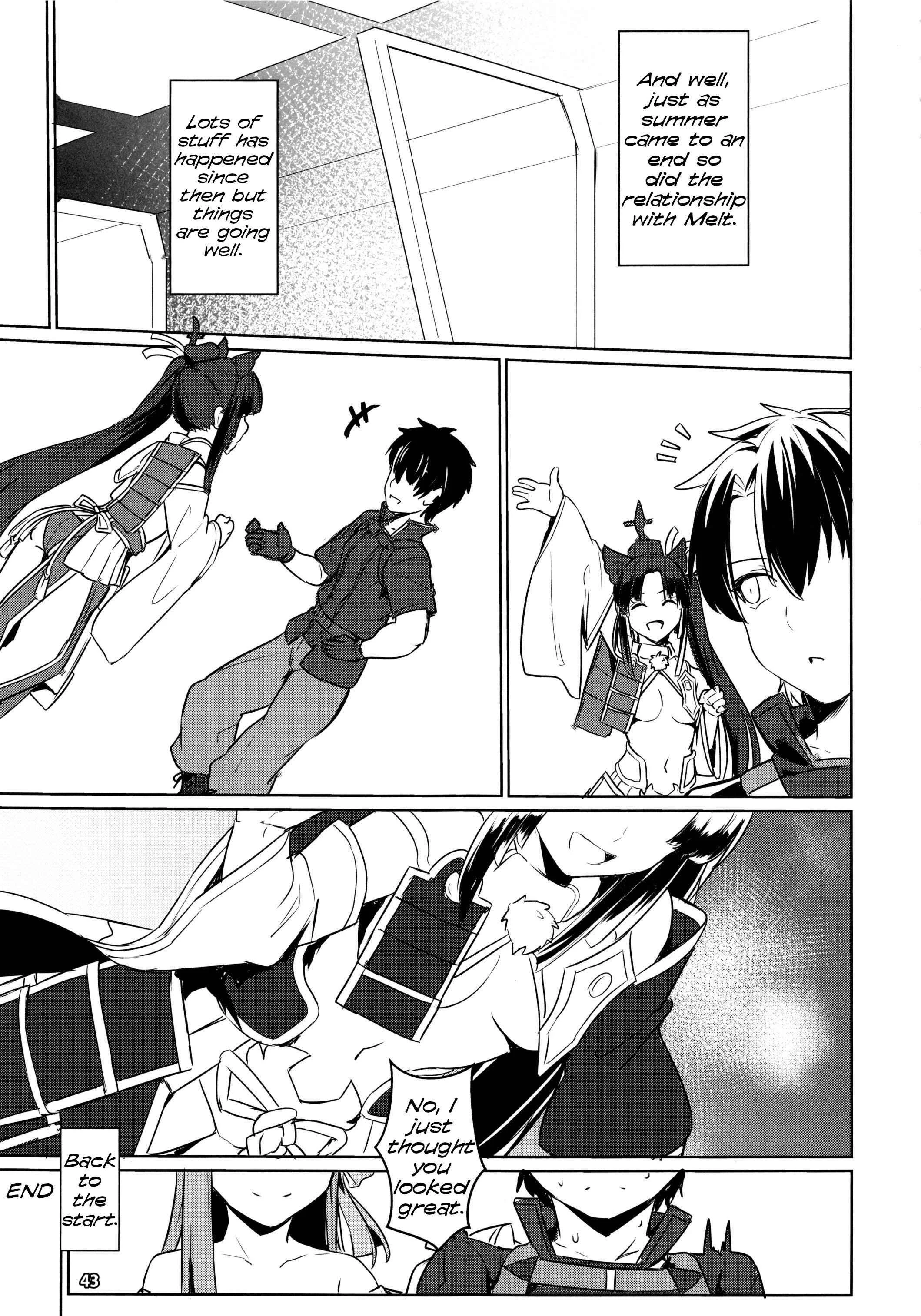 Fate/Grand Order - Sabahon in case of Meltryllis (Doujinshi) Chapter 1 - Page 44