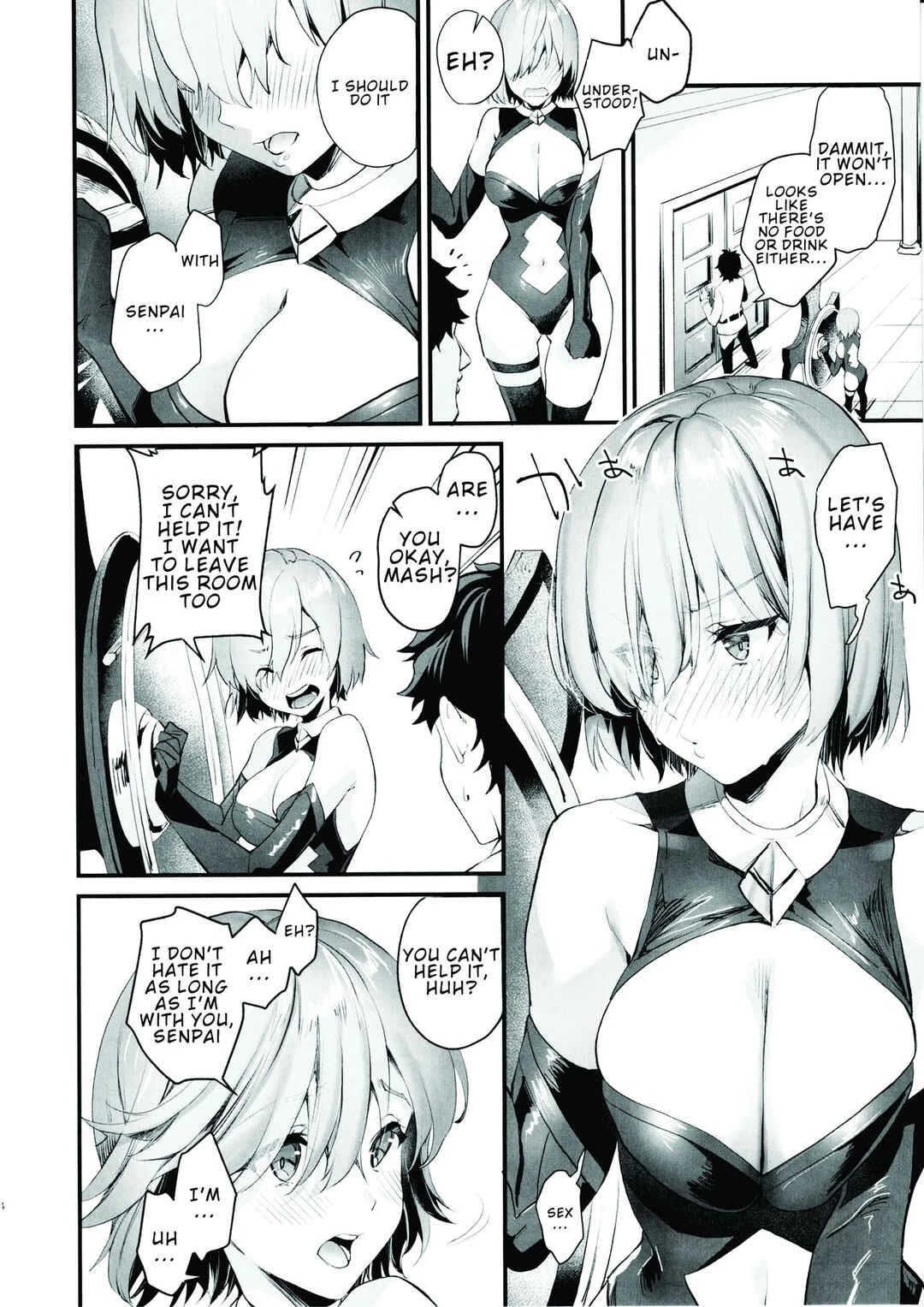 Fate/Grand Order - Sex Shinai to Derarenai nara Shikatanai desu ne? (Doujinshi) Chapter 1 - Page 3