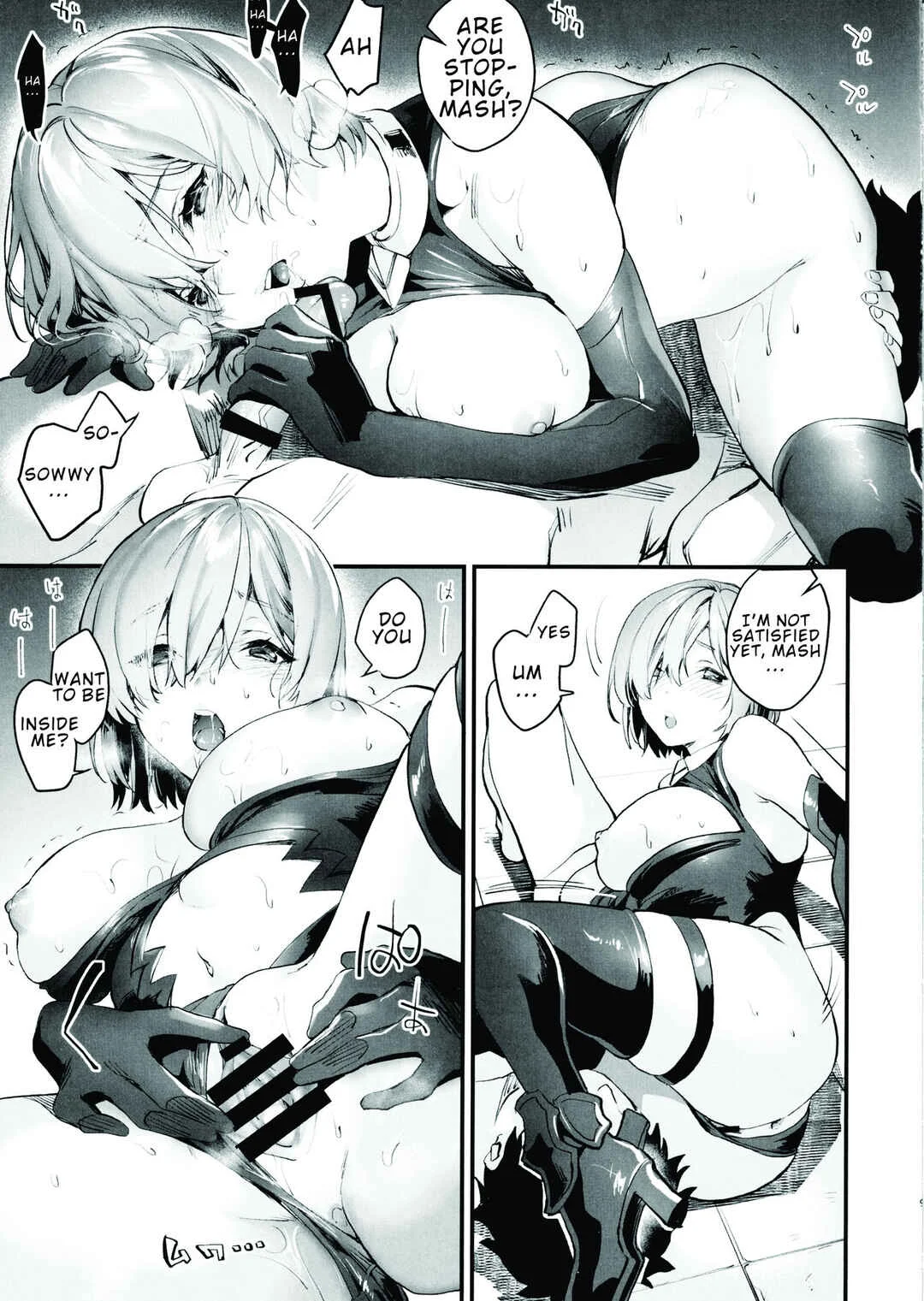 Fate/Grand Order - Sex Shinai to Derarenai nara Shikatanai desu ne? (Doujinshi) Chapter 1 - Page 8