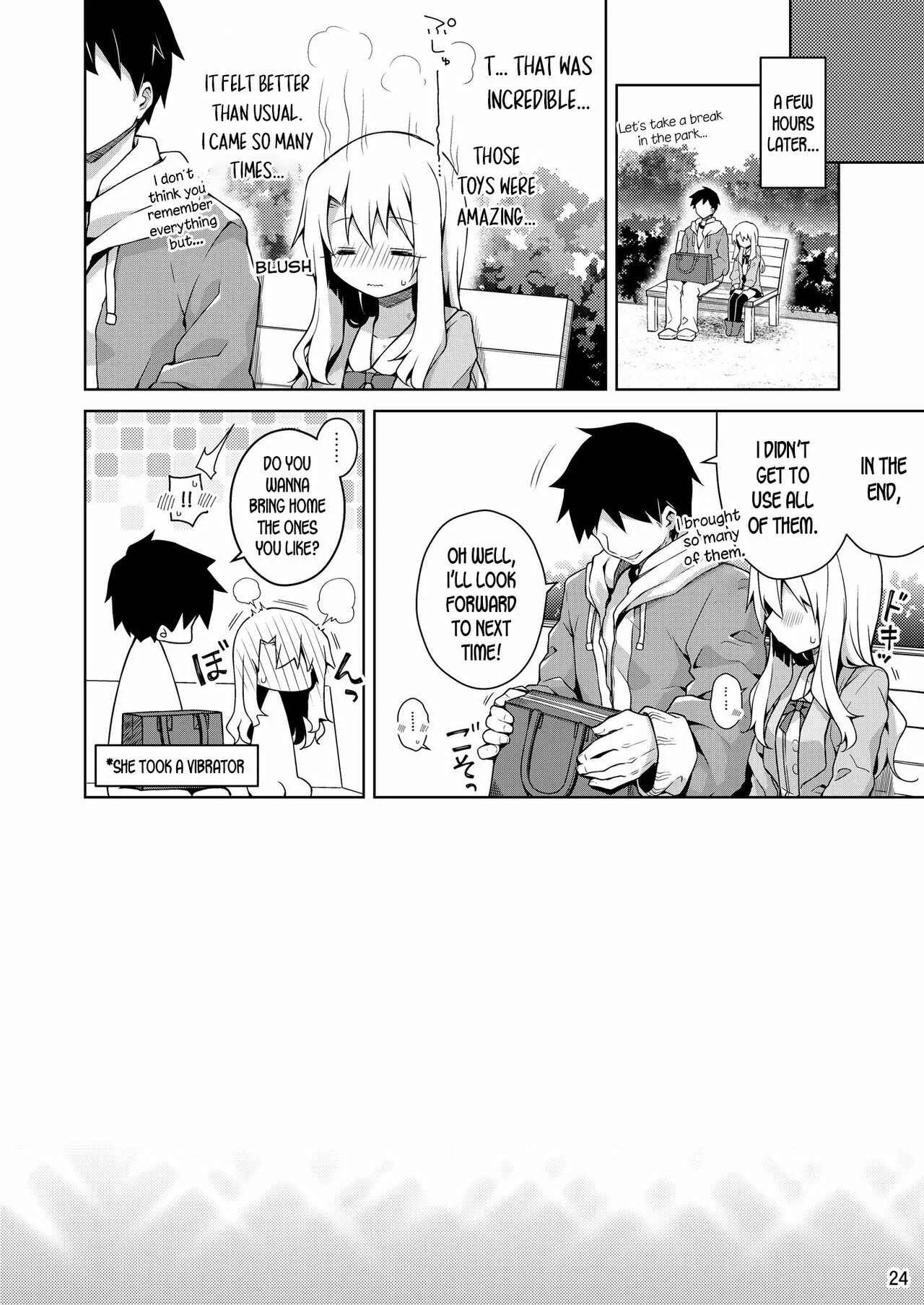 Fate/kaleid liner Prisma Illya - Illya to Ouchi de Ecchi Shitai!! (Doujinshi) Chapter 3: Illya to Omocha de Asobo - Page 24