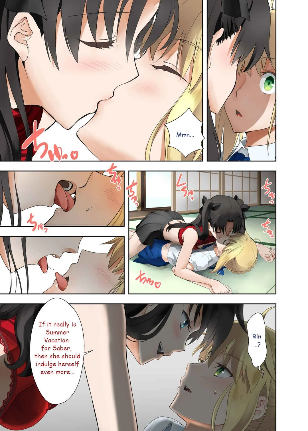 Fate/Stay Night - SABER COMPLEX (Doujinshi) Chapter 1 - Page 5