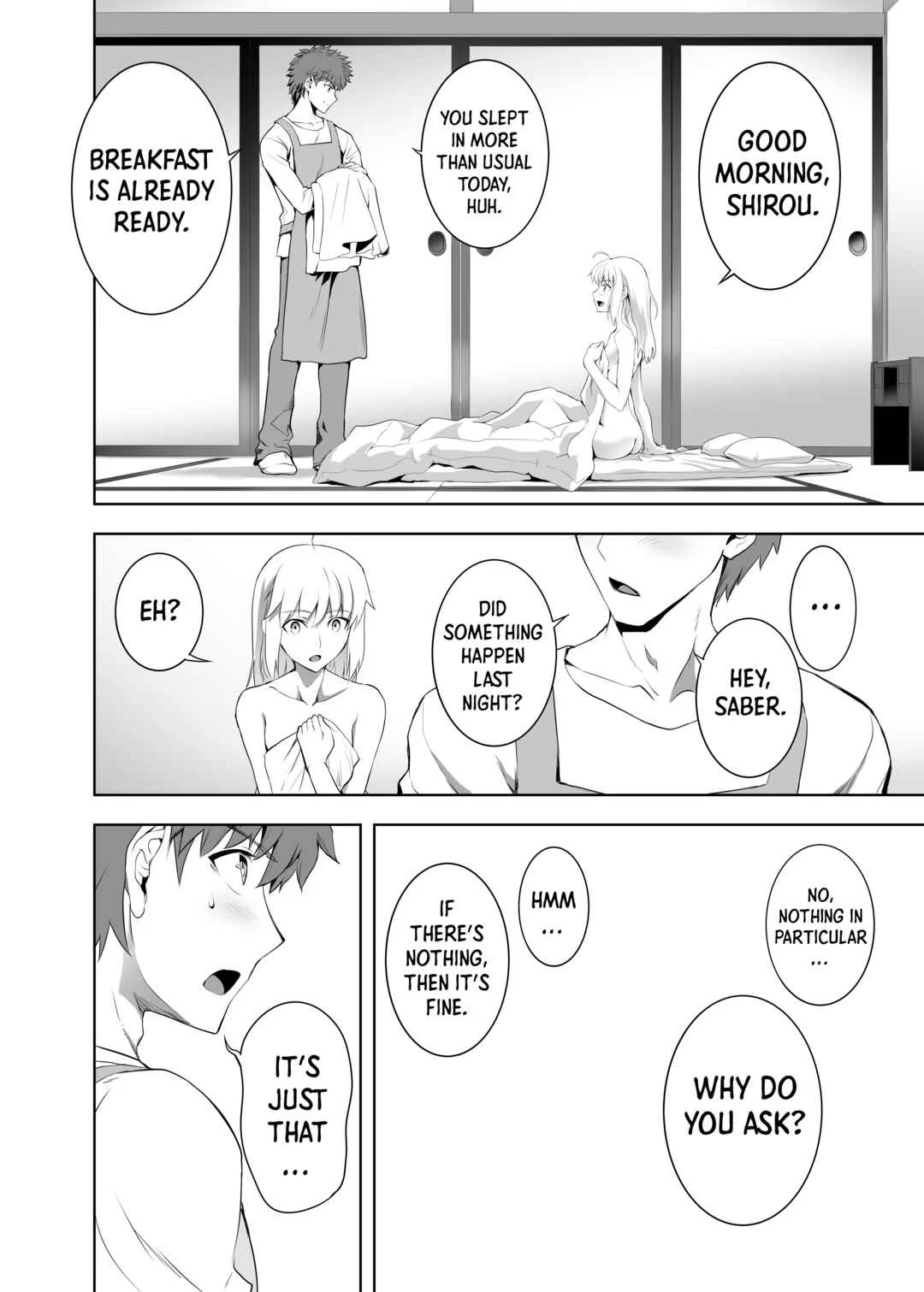Fate/Stay Night - SABER COMPLEX (Doujinshi) Chapter 2 - Page 9