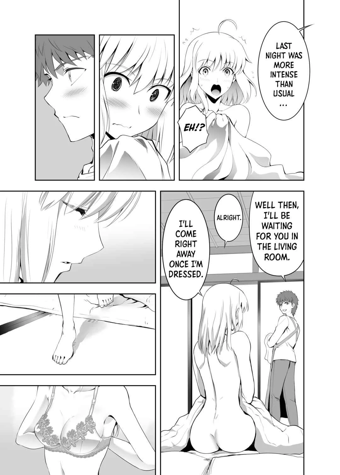 Fate/Stay Night - SABER COMPLEX (Doujinshi) Chapter 2 - Page 10