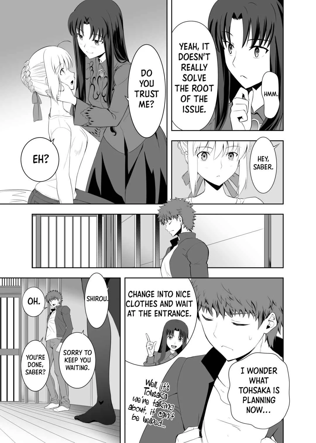 Fate/Stay Night - SABER COMPLEX (Doujinshi) Chapter 2 - Page 18