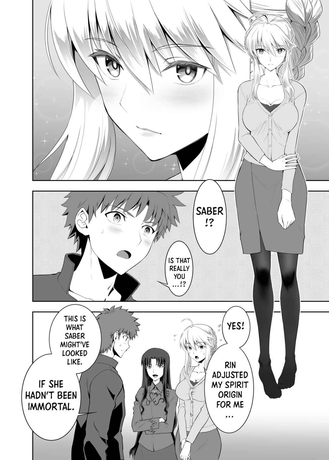 Fate/Stay Night - SABER COMPLEX (Doujinshi) Chapter 2 - Page 19