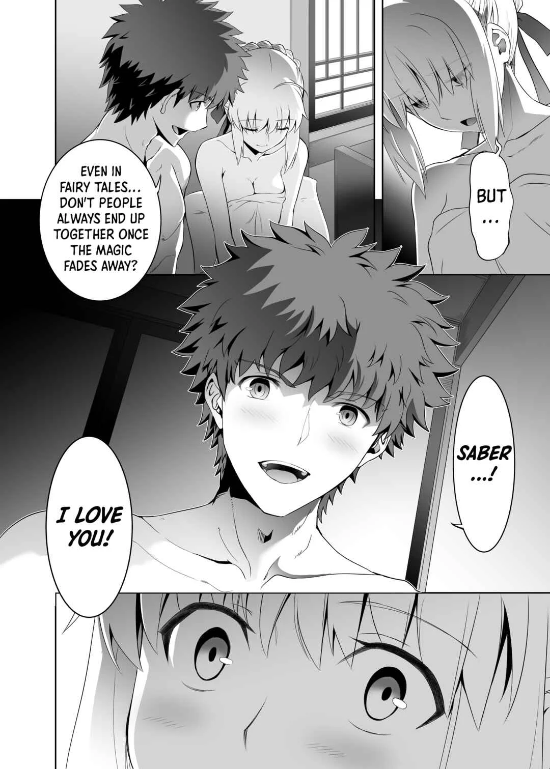 Fate/Stay Night - SABER COMPLEX (Doujinshi) Chapter 2 - Page 37