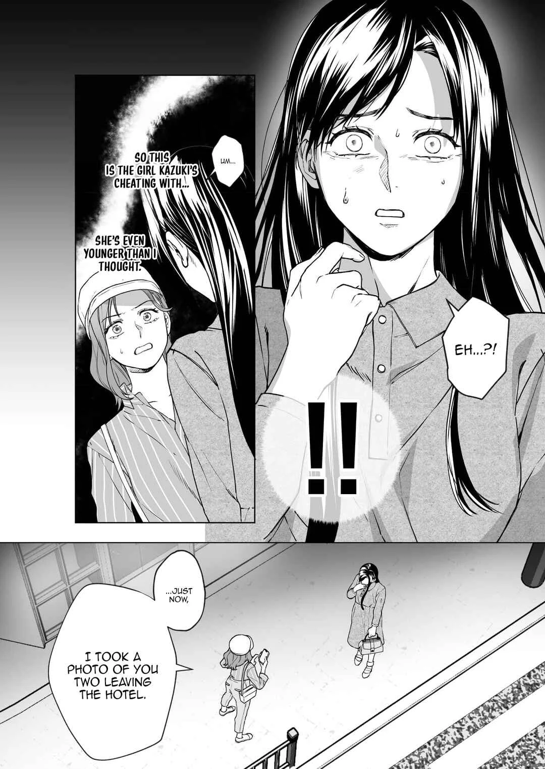 Fukushuu Doumei - Sare Tsuma to Aijin wa Kuzu Danna o Seisai Suru Chapter 2 - Page 2