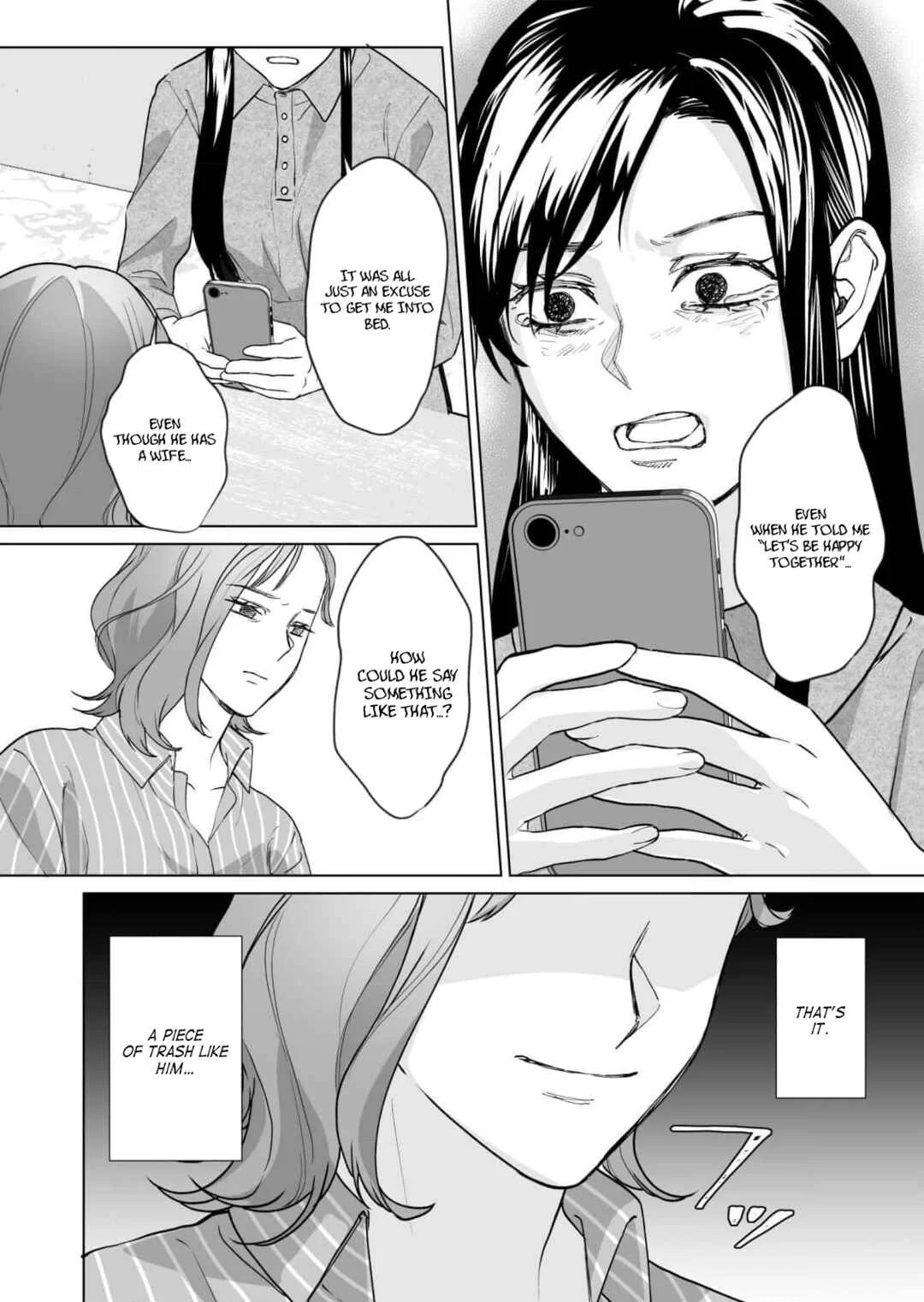 Fukushuu Doumei - Sare Tsuma to Aijin wa Kuzu Danna o Seisai Suru Chapter 2 - Page 28