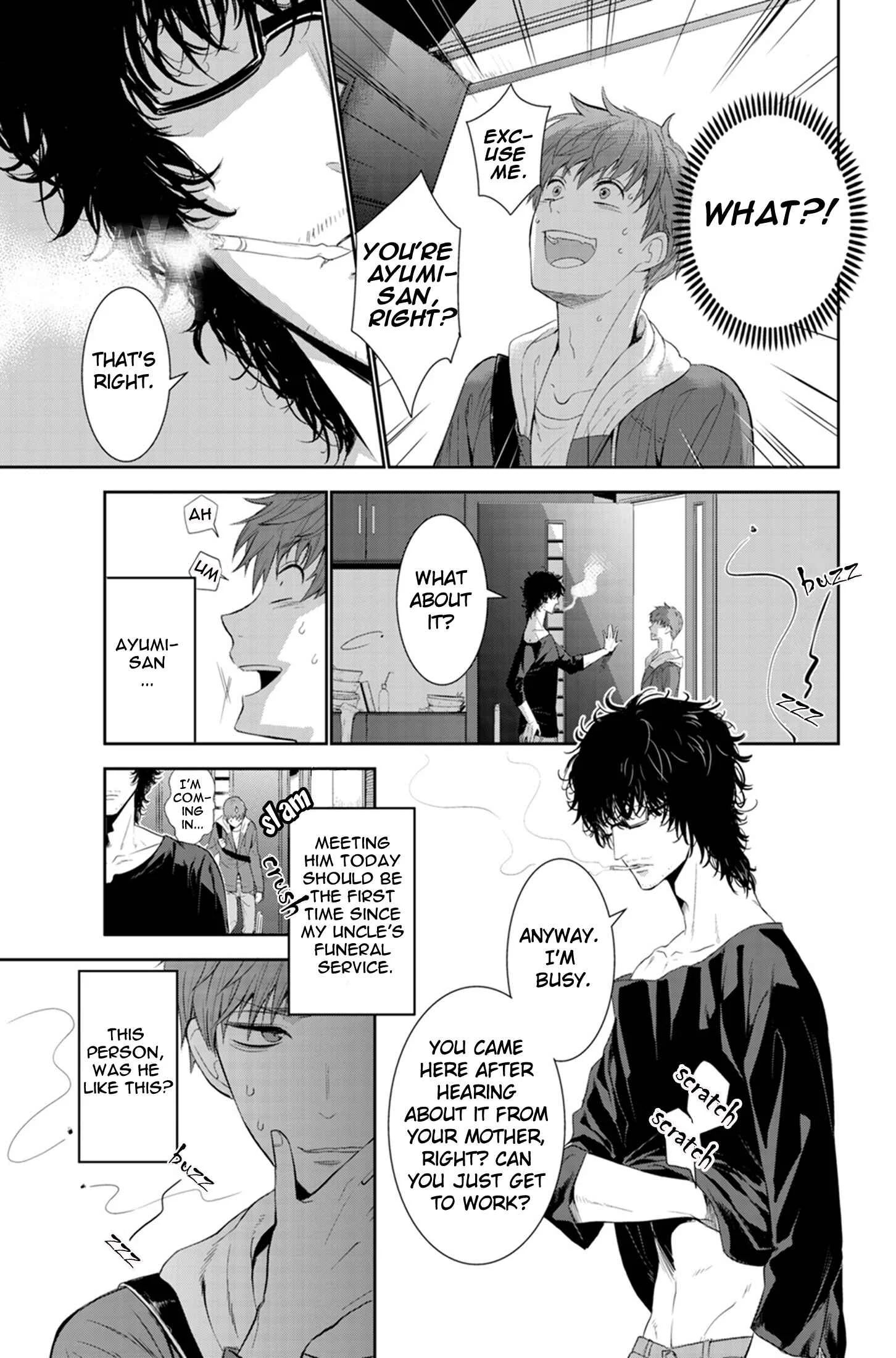 Fushidara na Hanatsumi Otoko Chapter 1: You're interested in the relationship between guys?! - Page 7