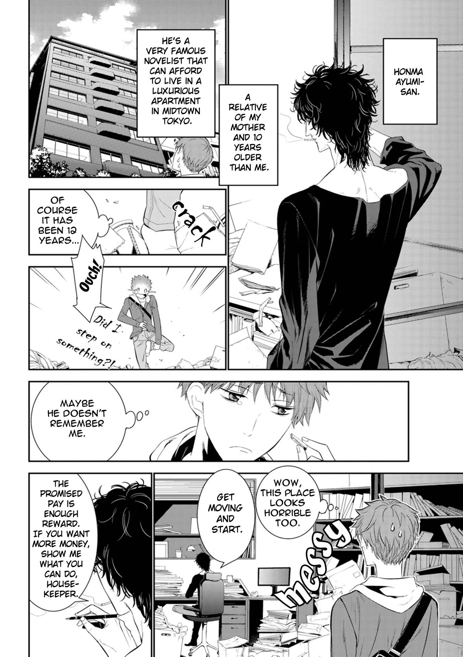 Fushidara na Hanatsumi Otoko Chapter 1: You're interested in the relationship between guys?! - Page 8