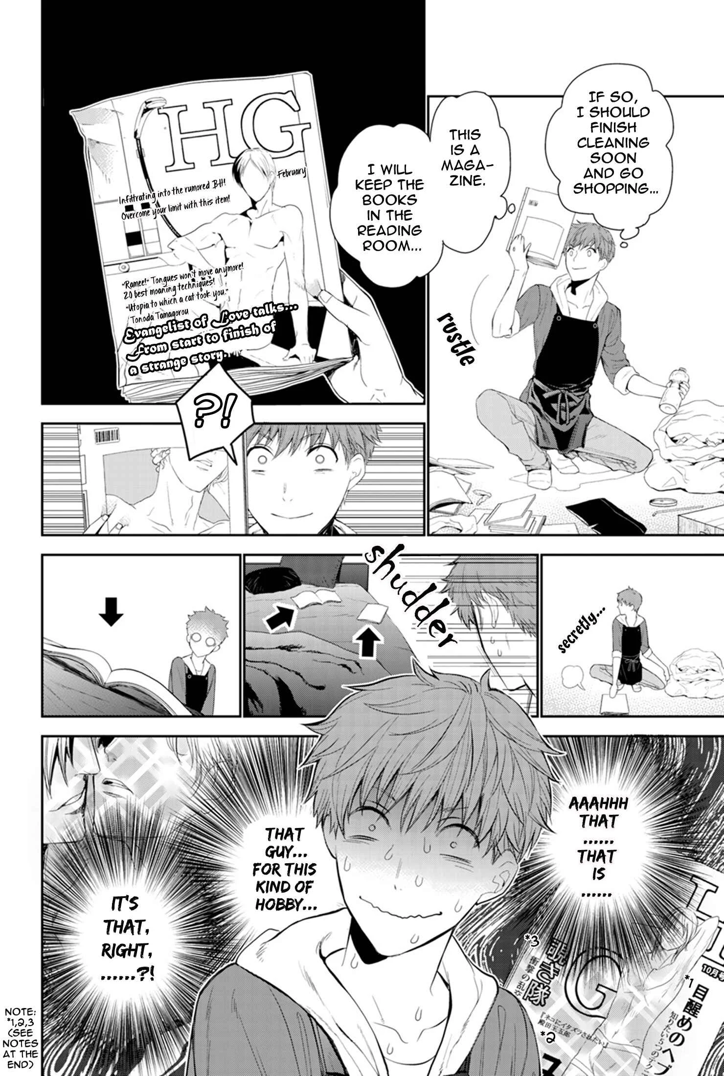 Fushidara na Hanatsumi Otoko Chapter 1: You're interested in the relationship between guys?! - Page 10