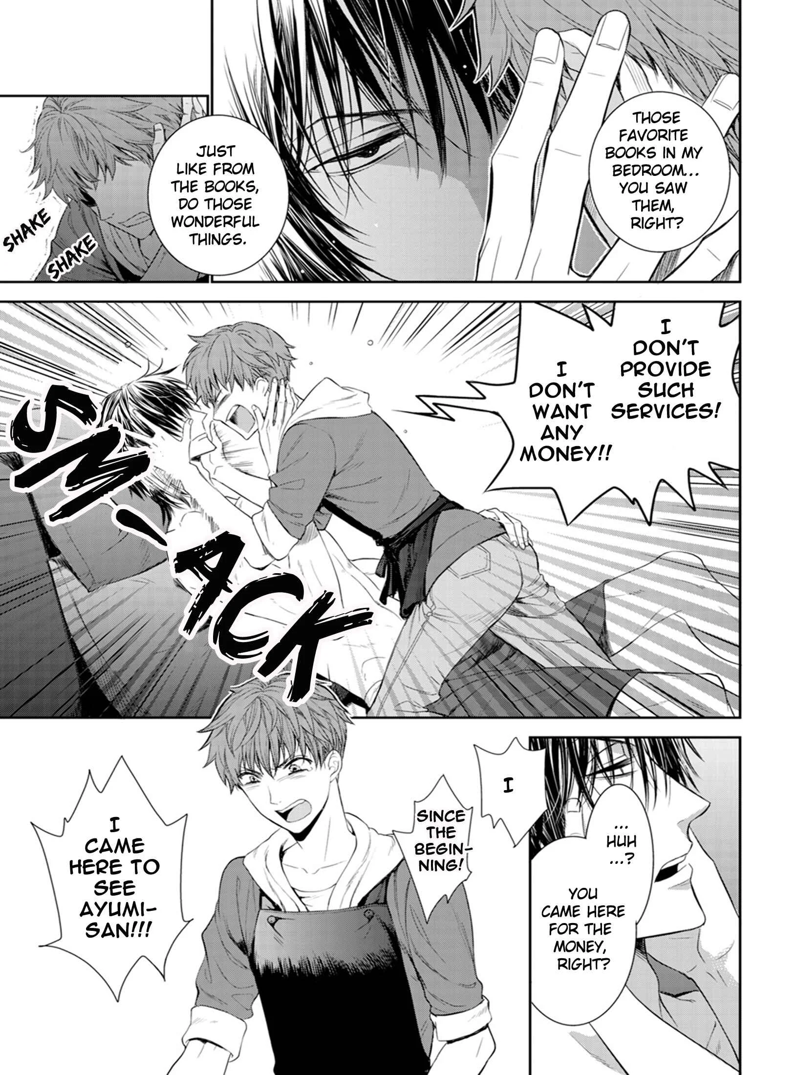 Fushidara na Hanatsumi Otoko Chapter 1: You're interested in the relationship between guys?! - Page 23