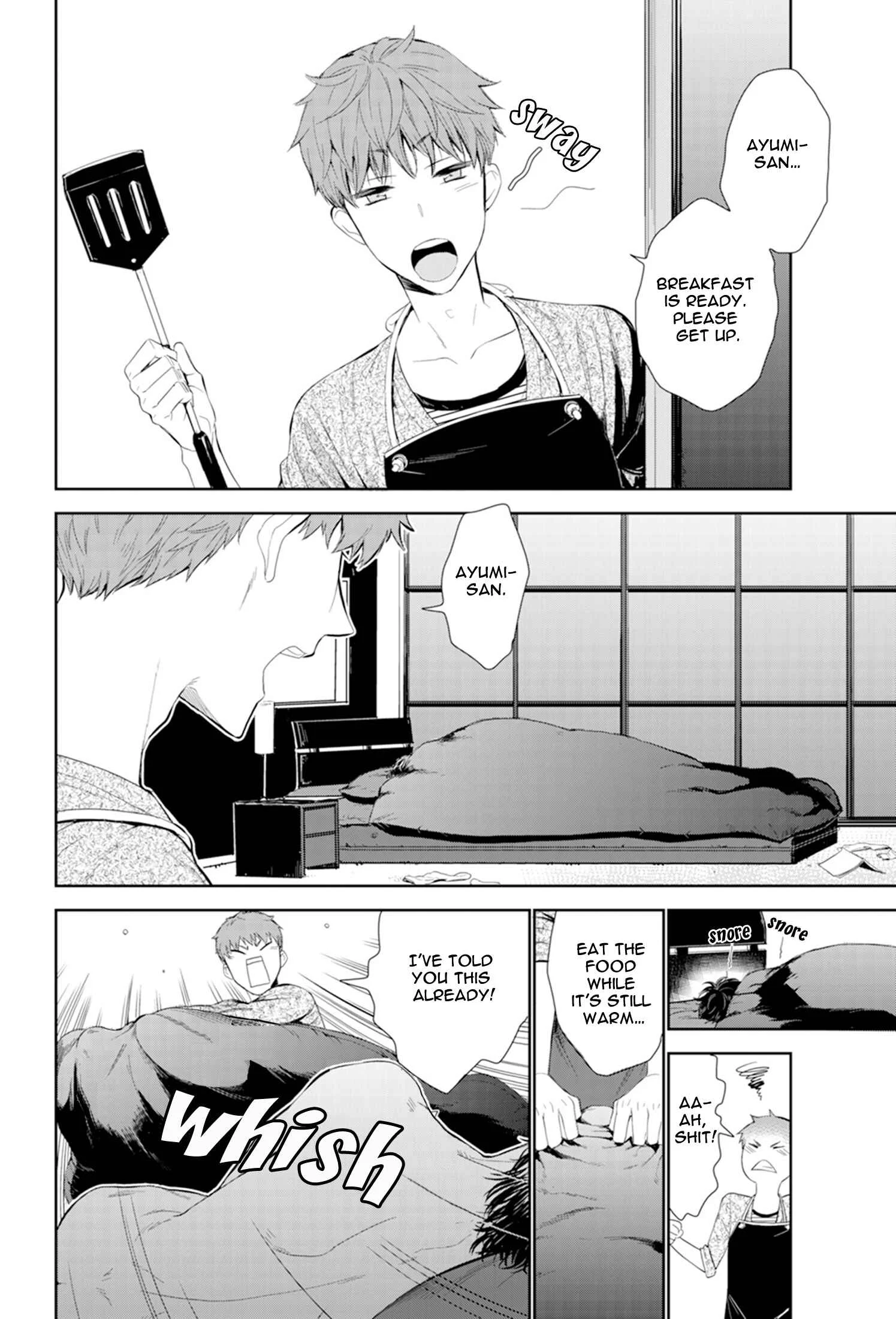 Fushidara na Hanatsumi Otoko Chapter 2: Ayumi-san cares too much! - Page 4