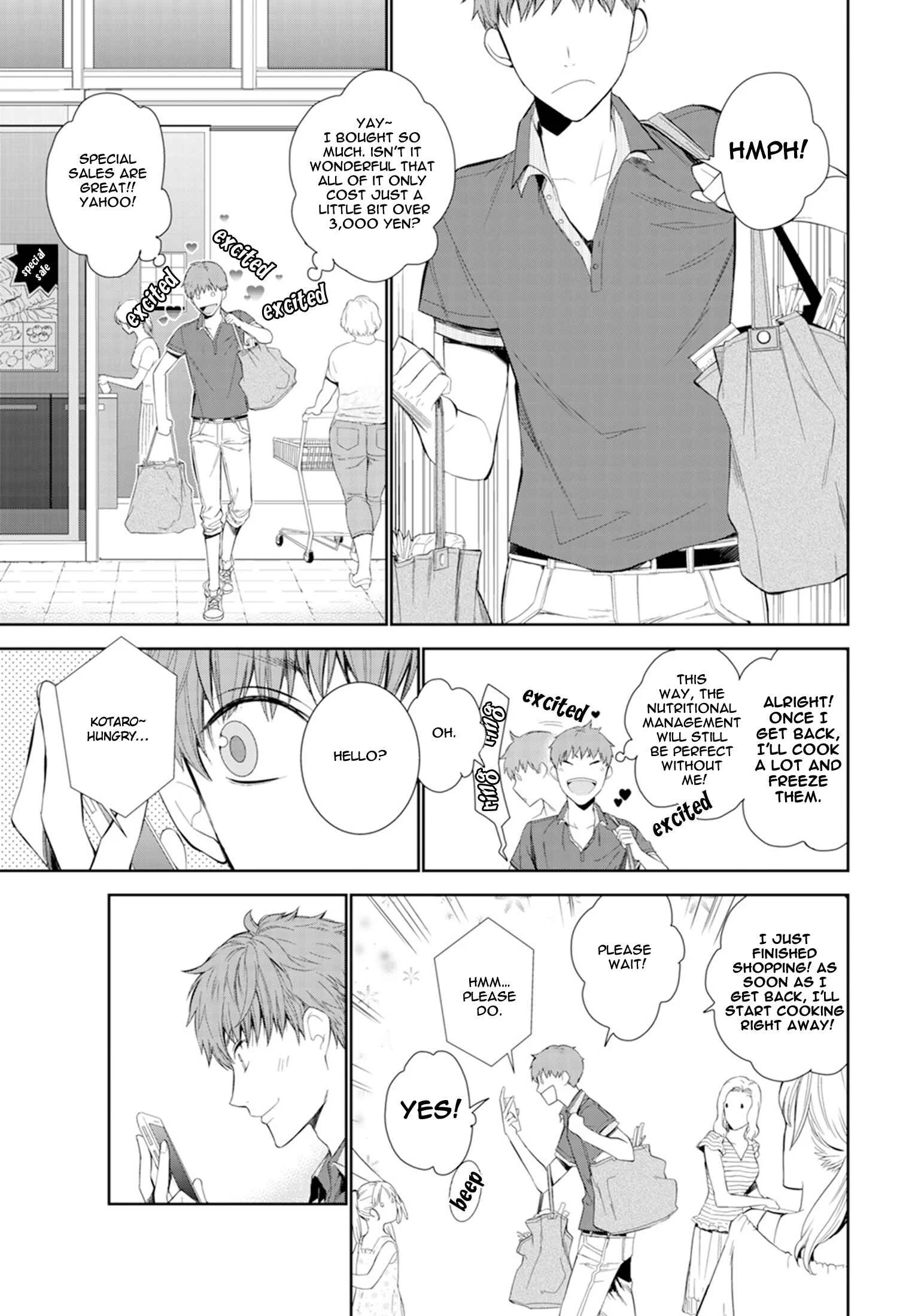 Fushidara na Hanatsumi Otoko Chapter 4: Kyujo, again! Incoming of a storm..?! - Page 3