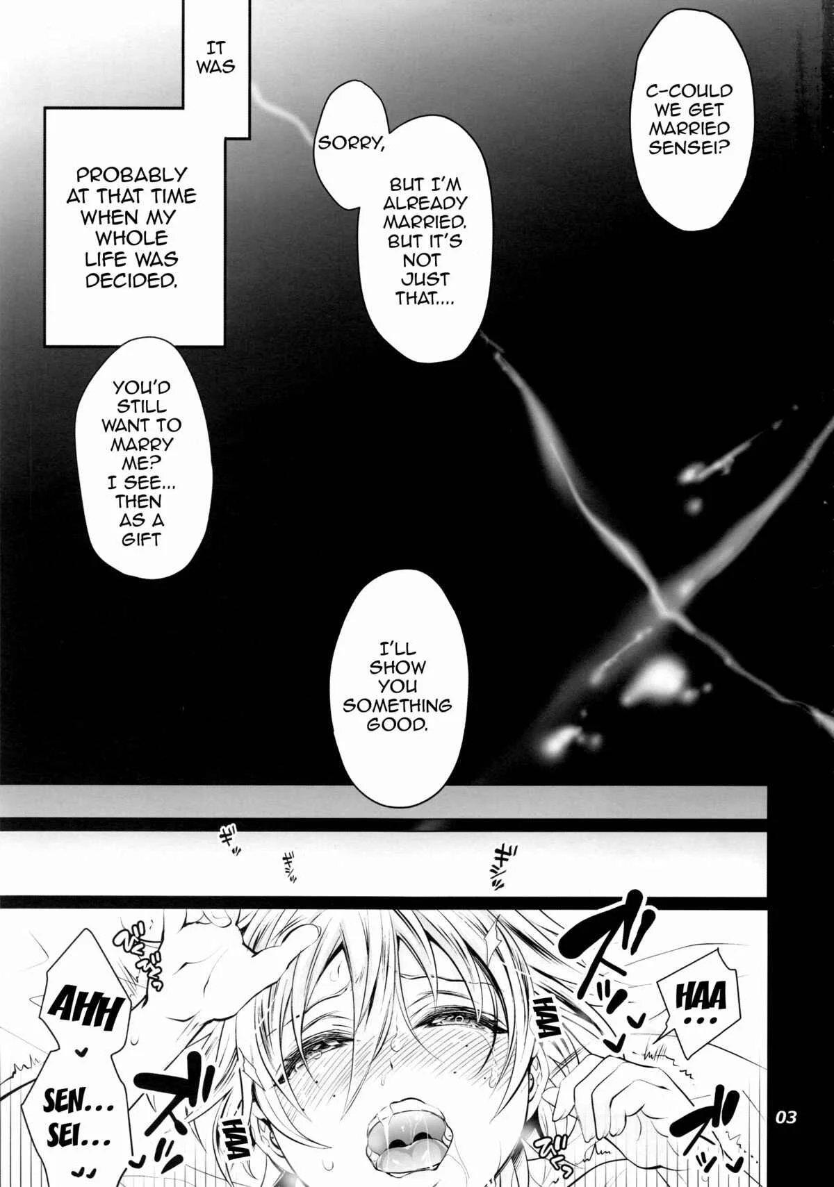 Futanari Yumiko Sensei to Komochi ni natta Ore Chapter 1: Oneshot - Page 3