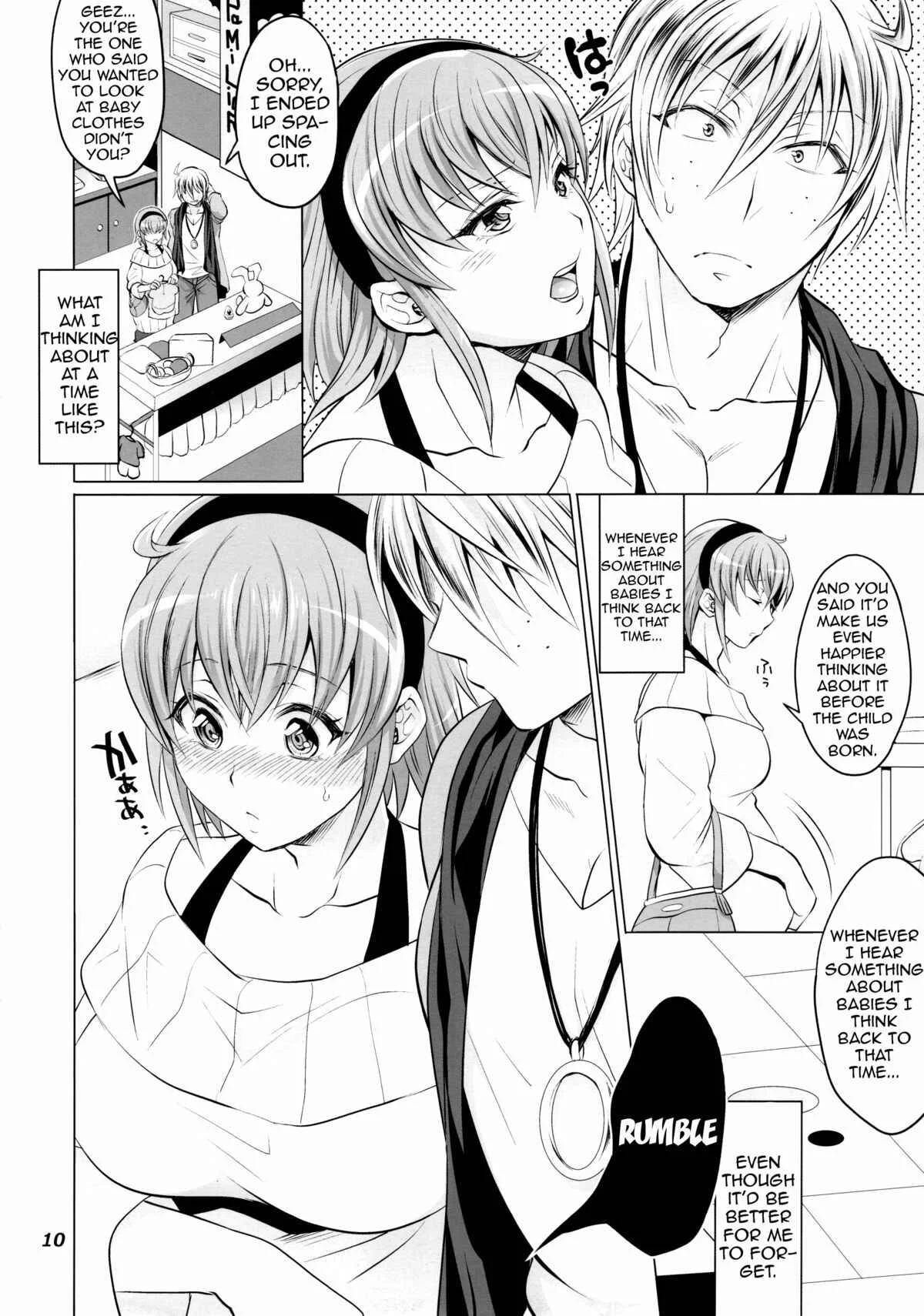 Futanari Yumiko Sensei to Komochi ni natta Ore Chapter 1: Oneshot - Page 10