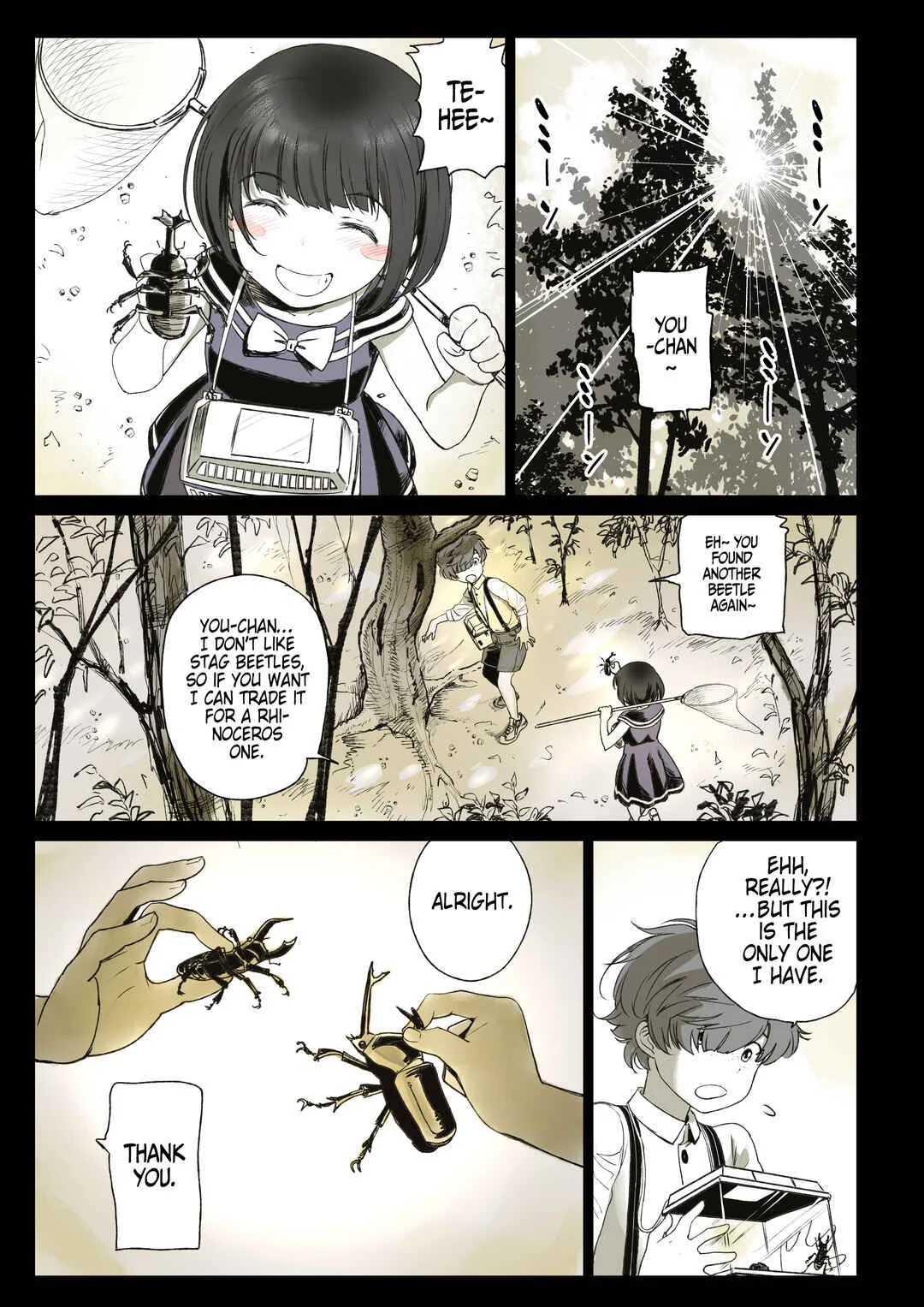 Futari no Aishou Chapter 1: The Affinity Between Us _Sweet and Sticky Sex With My Childhood Friend_ - Prologue - Page 4